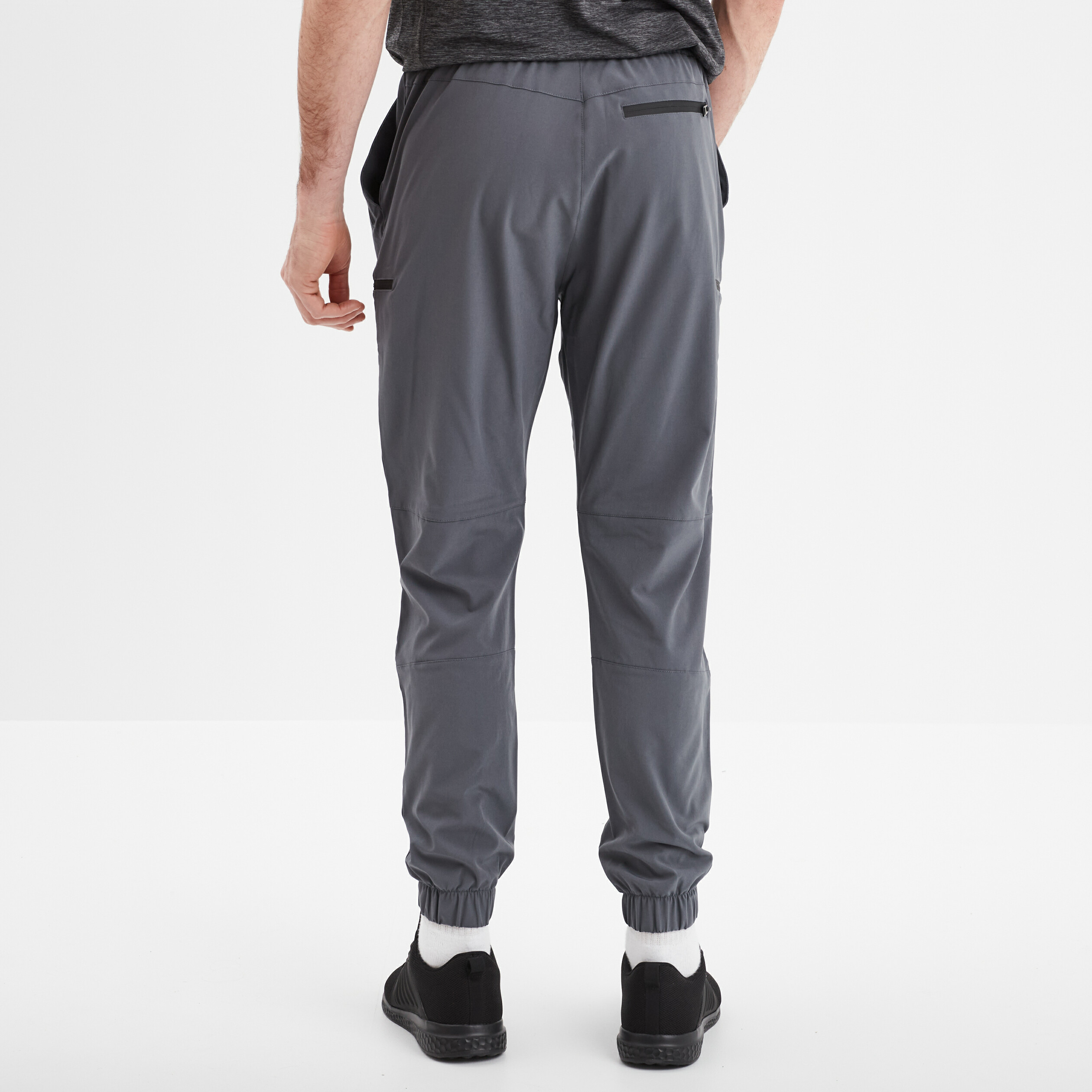 pantalon slim cargo deperlant trappeur gris fonce homme Pantalon slim cargo déperlant Trappeur gris foncé homme