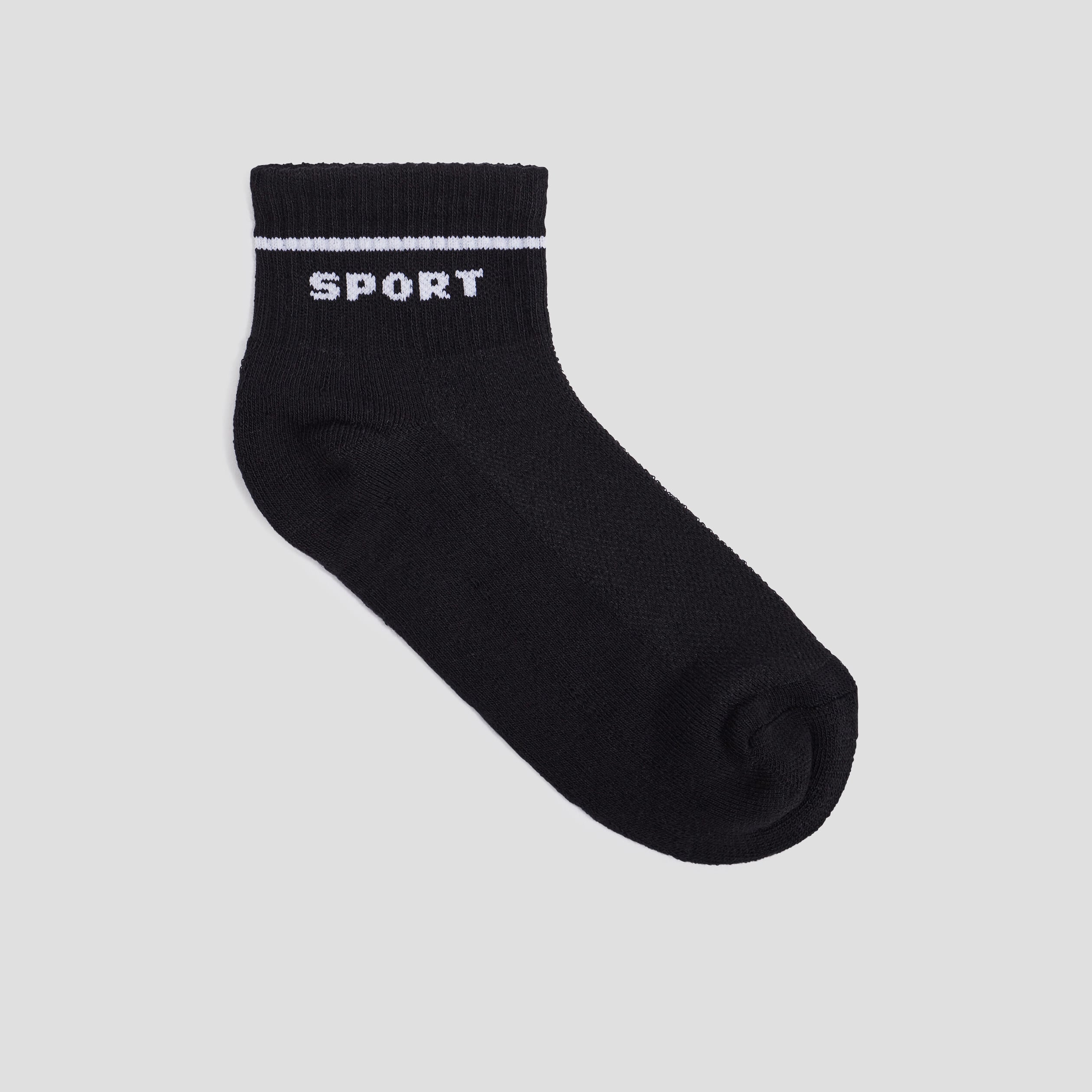 Lot 3 paires de chaussettes de sport noir homme