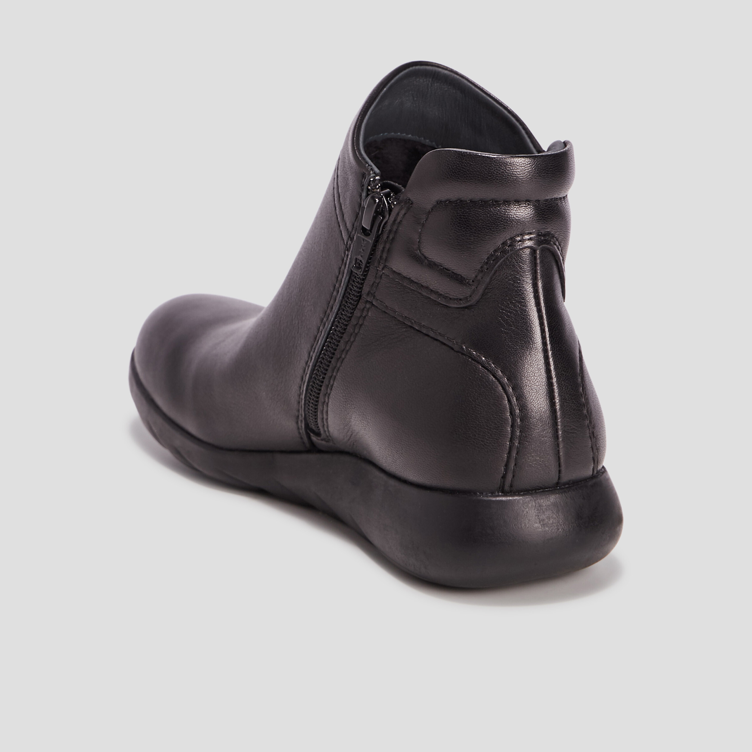 bottines en cuir noir femme Bottines en cuir noir femme