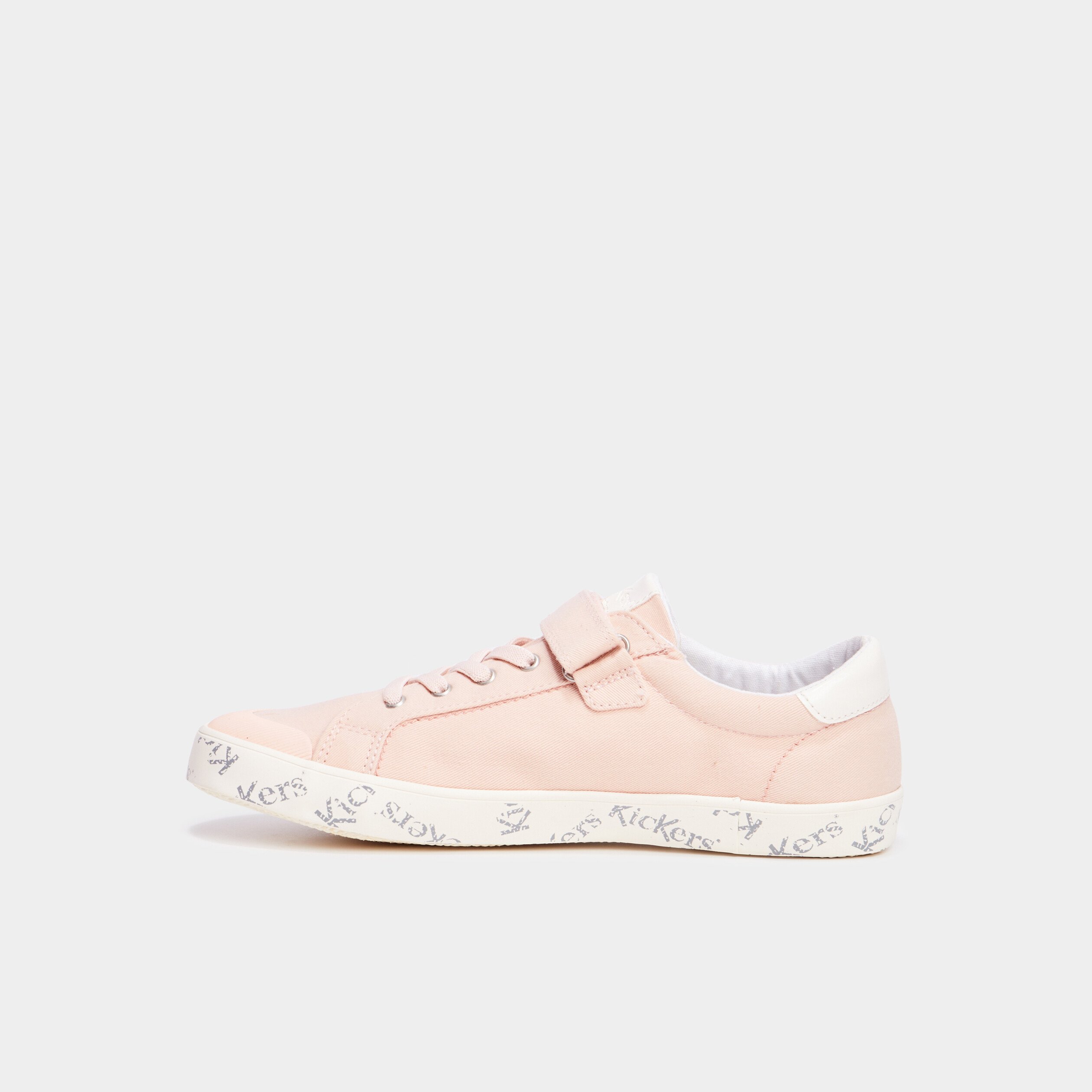 tennis basses a scratchs kickers gody rose fille Tennis basses à scratchs Kickers Gody rose fille