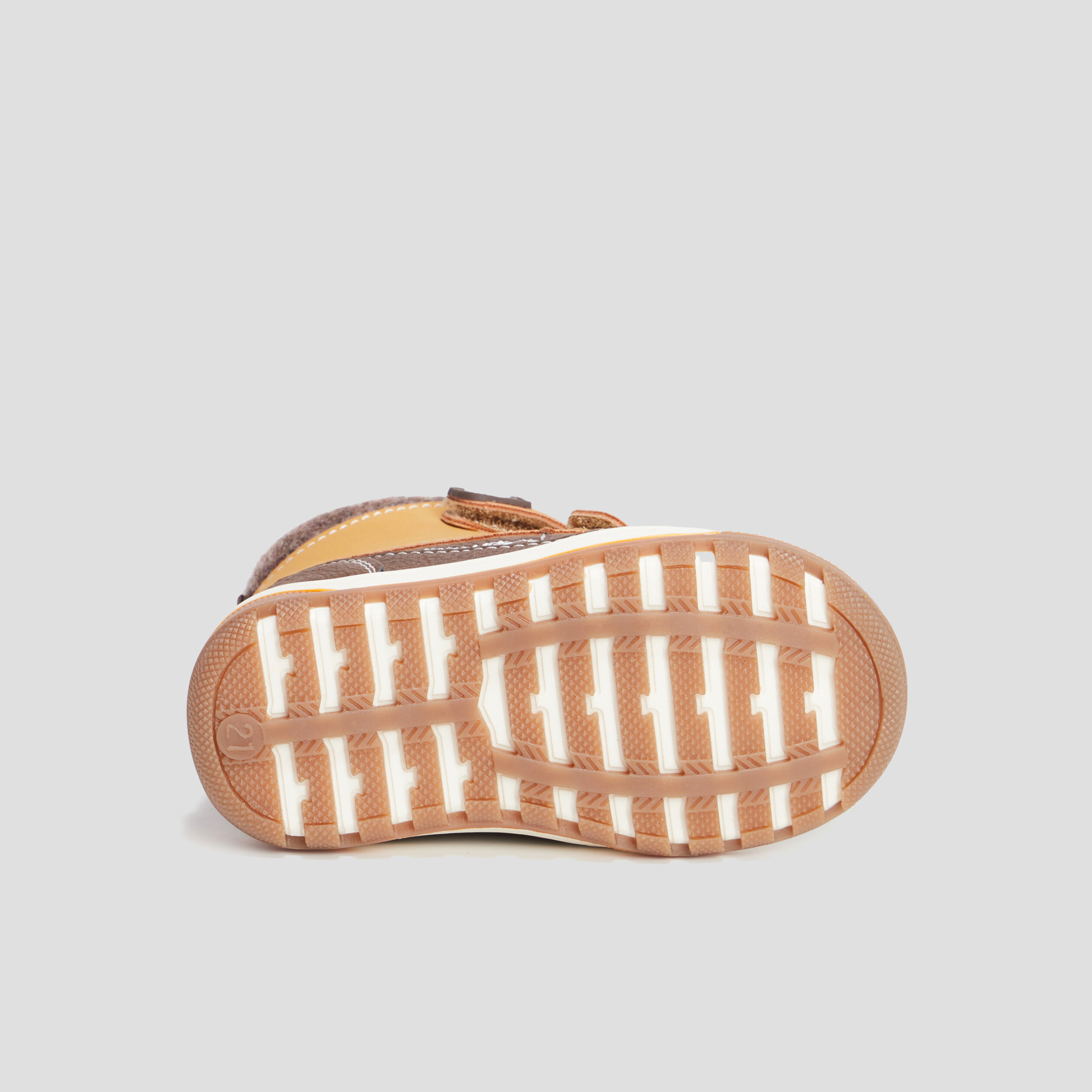 bottines fourrees bout rond trappeur camel bebeg Bottines fourrées bout rond Trappeur camel bébé garçon
