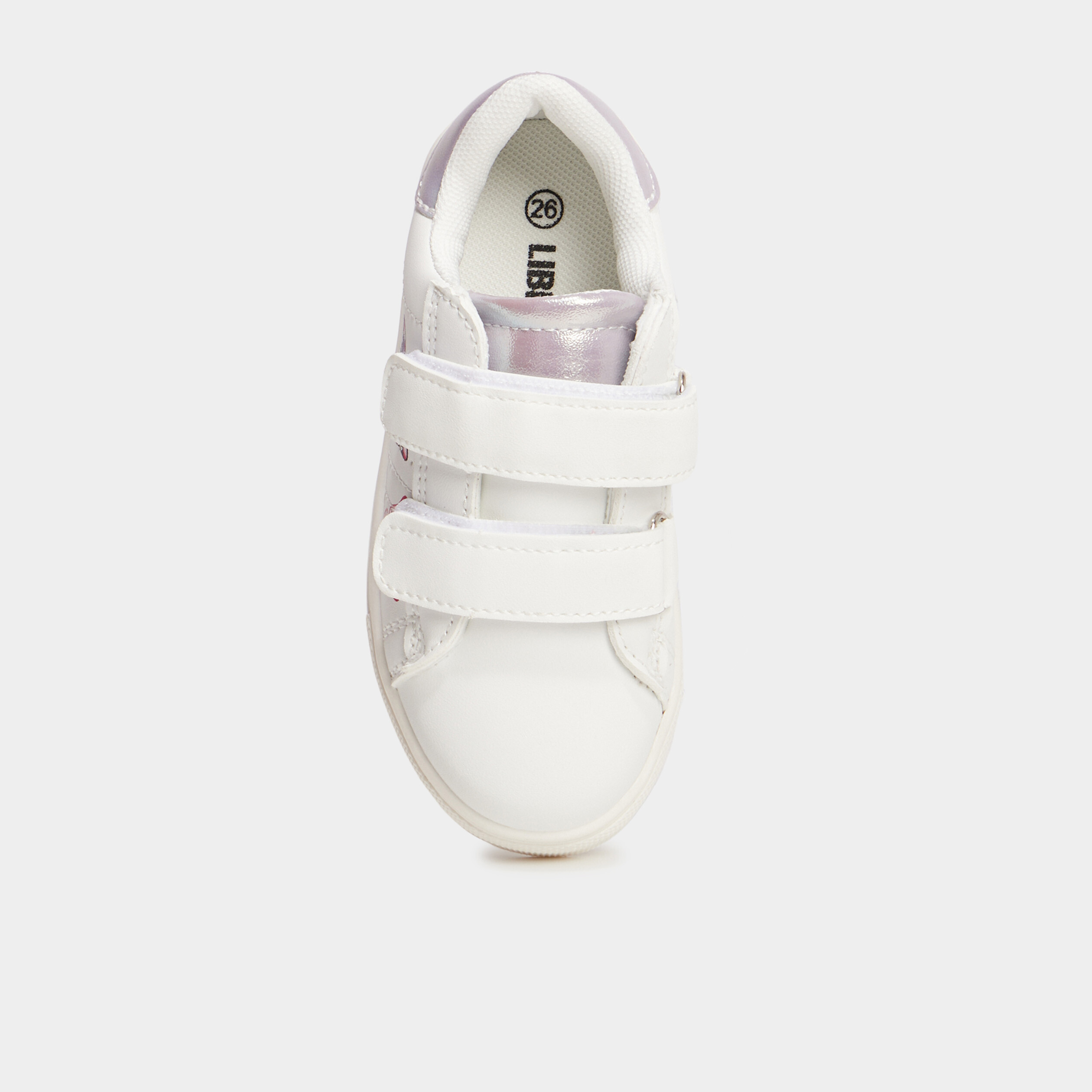 tennis basses a scratchs liberto blanc fille Tennis basses à scratchs Liberto blanc fille