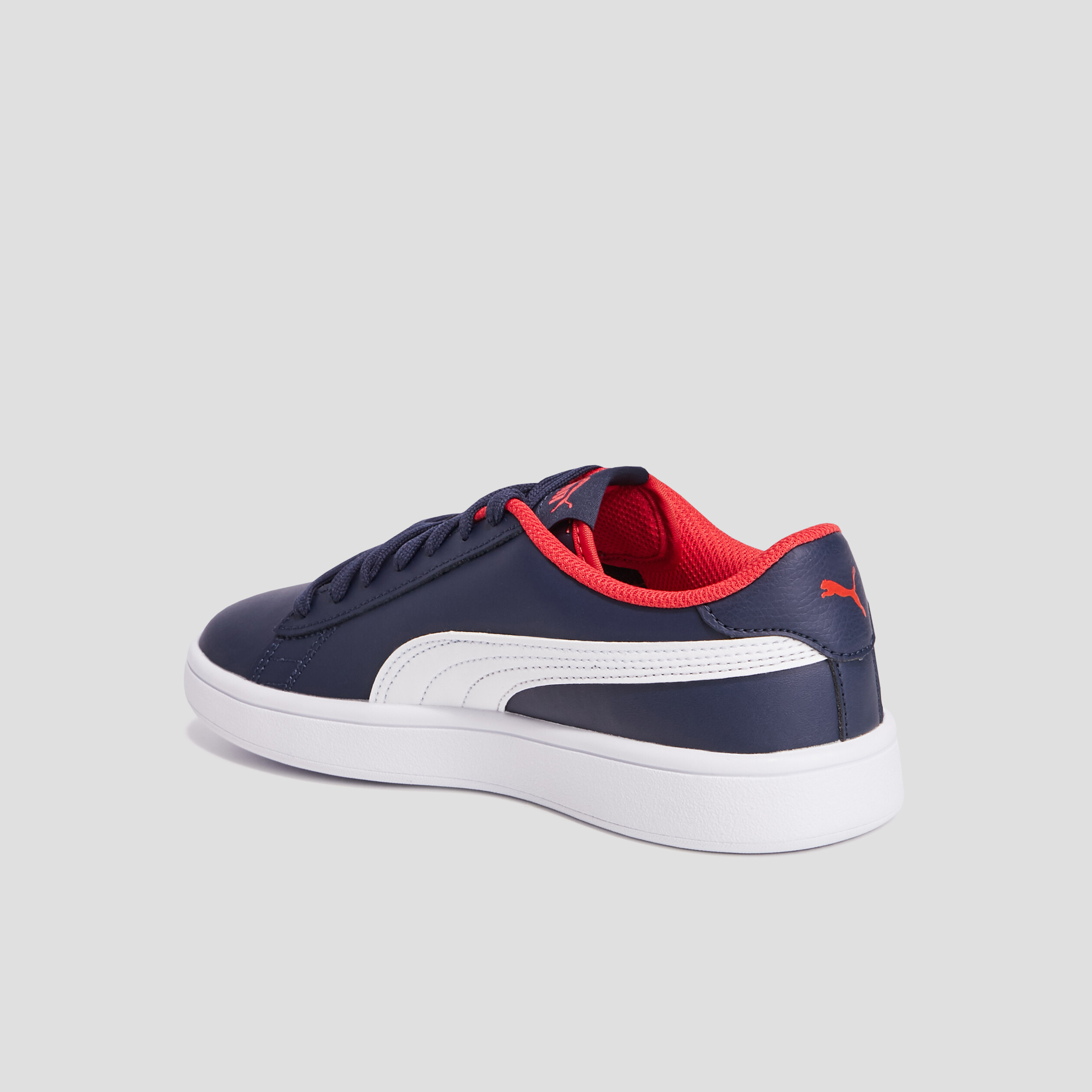 tennis a lacets puma courtflex bleu marine garcon Tennis à lacets Puma Courtflex bleu marine garçon