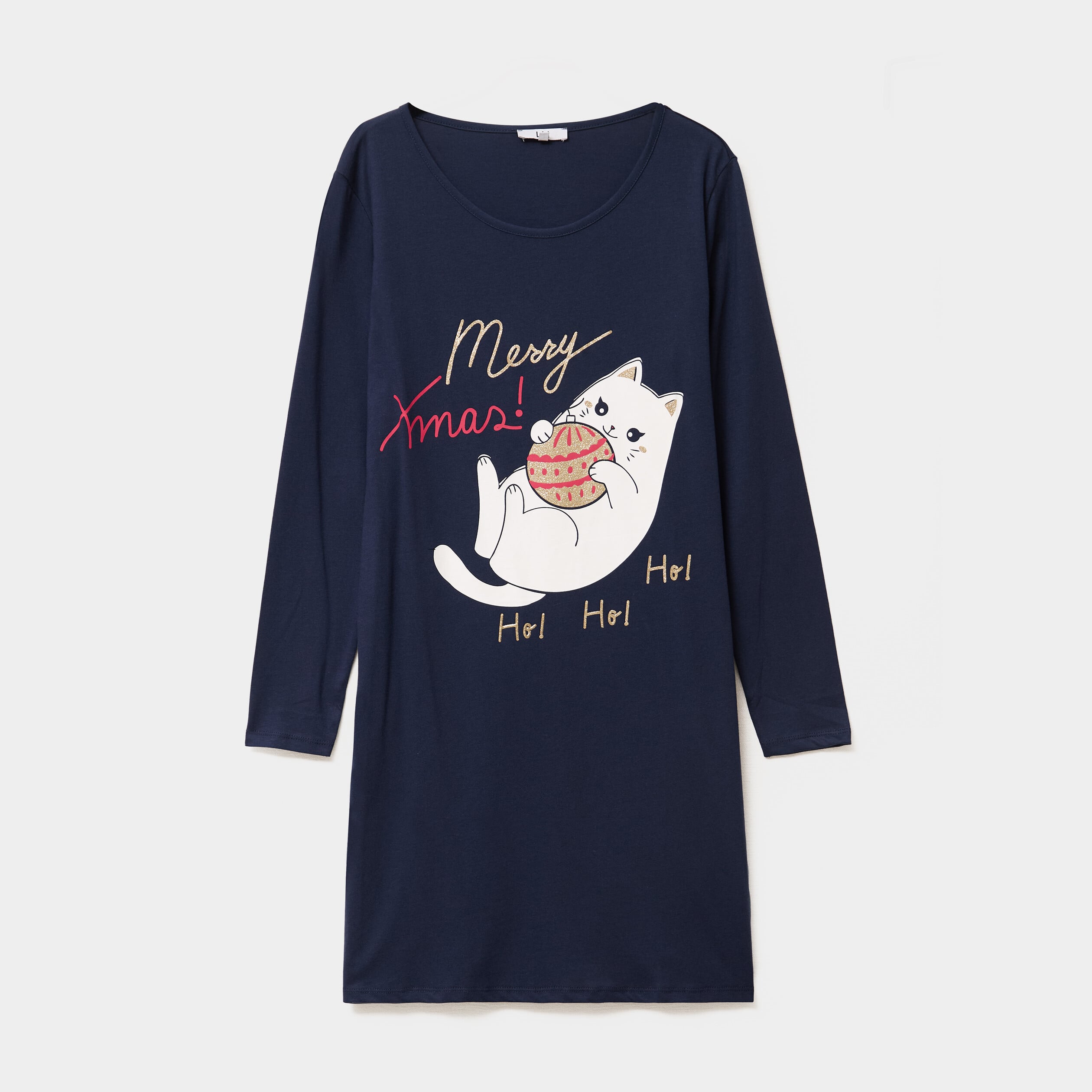 Chemise De Nuit En Soie Pure JASMINE SILK - Bleu Marine - Taille X-Large - Confort Et Élégance