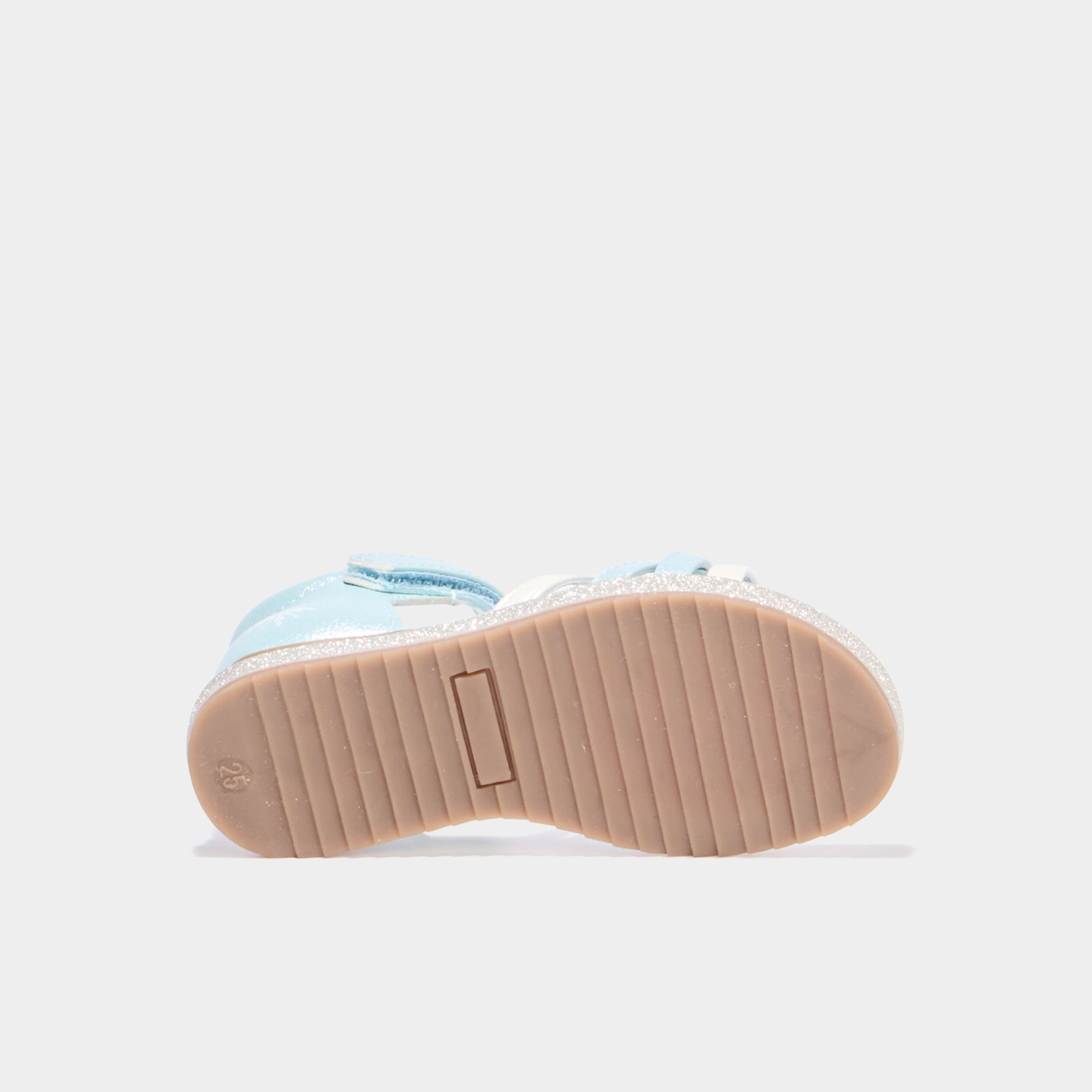 Sandales multibrides Reine des neiges bleu fille