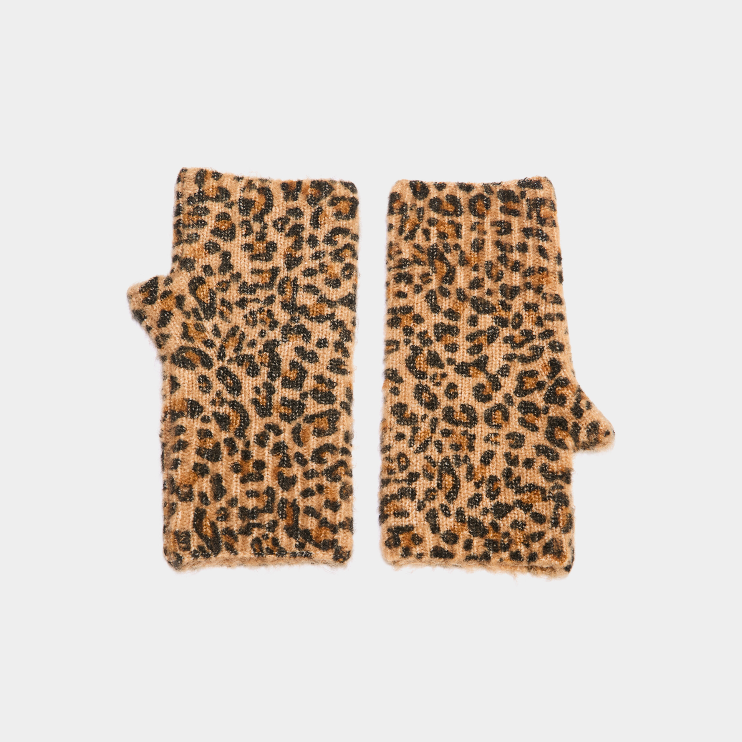 Mitaines camel femme