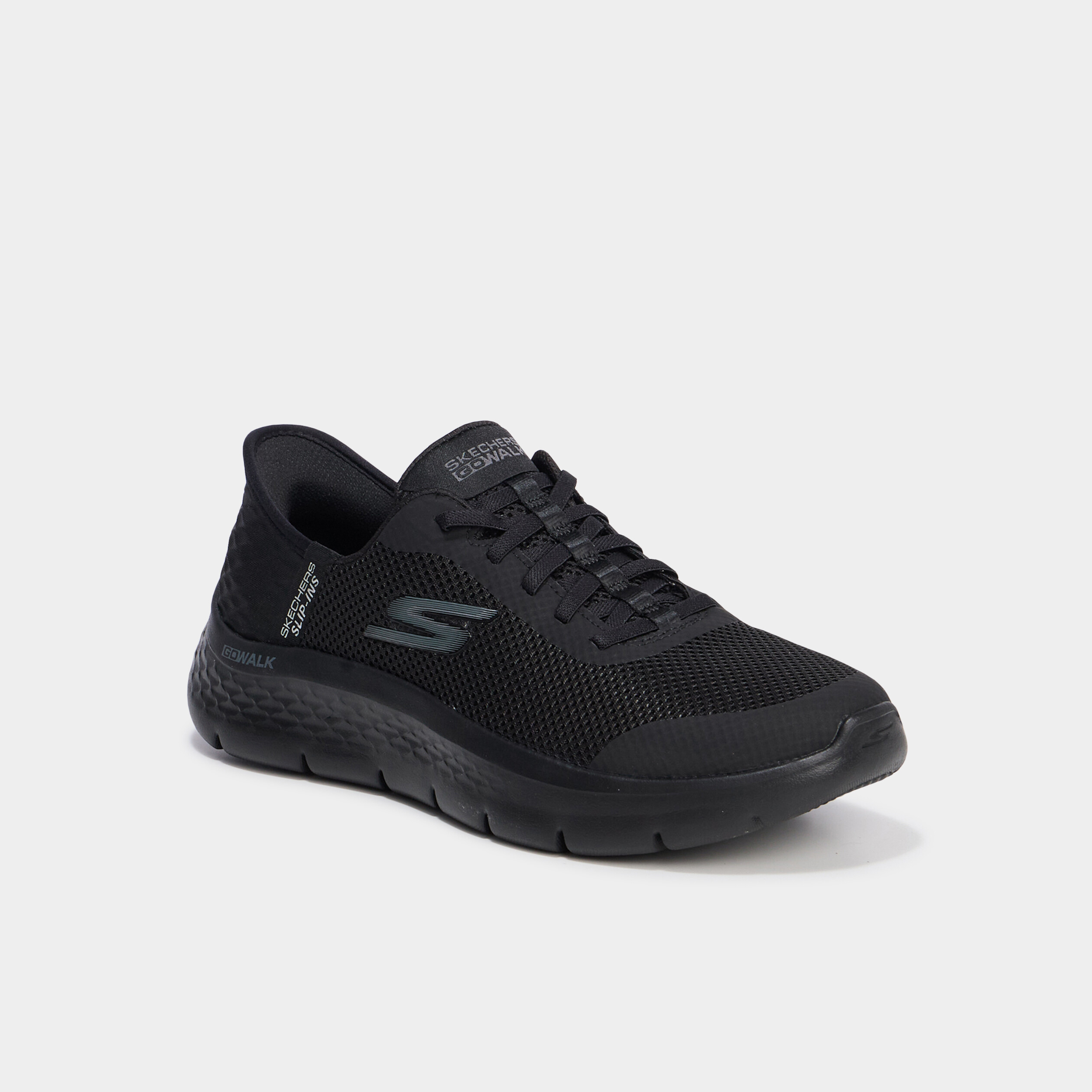 baskets running lacets elastiques noir femme Baskets running lacets élastiqués noir femme