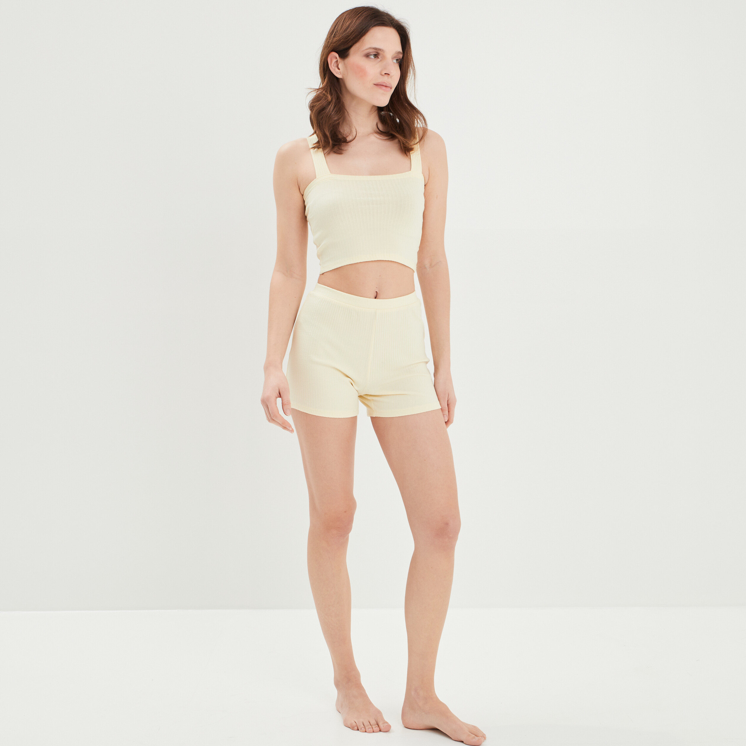 Bas de sales pyjama court femme