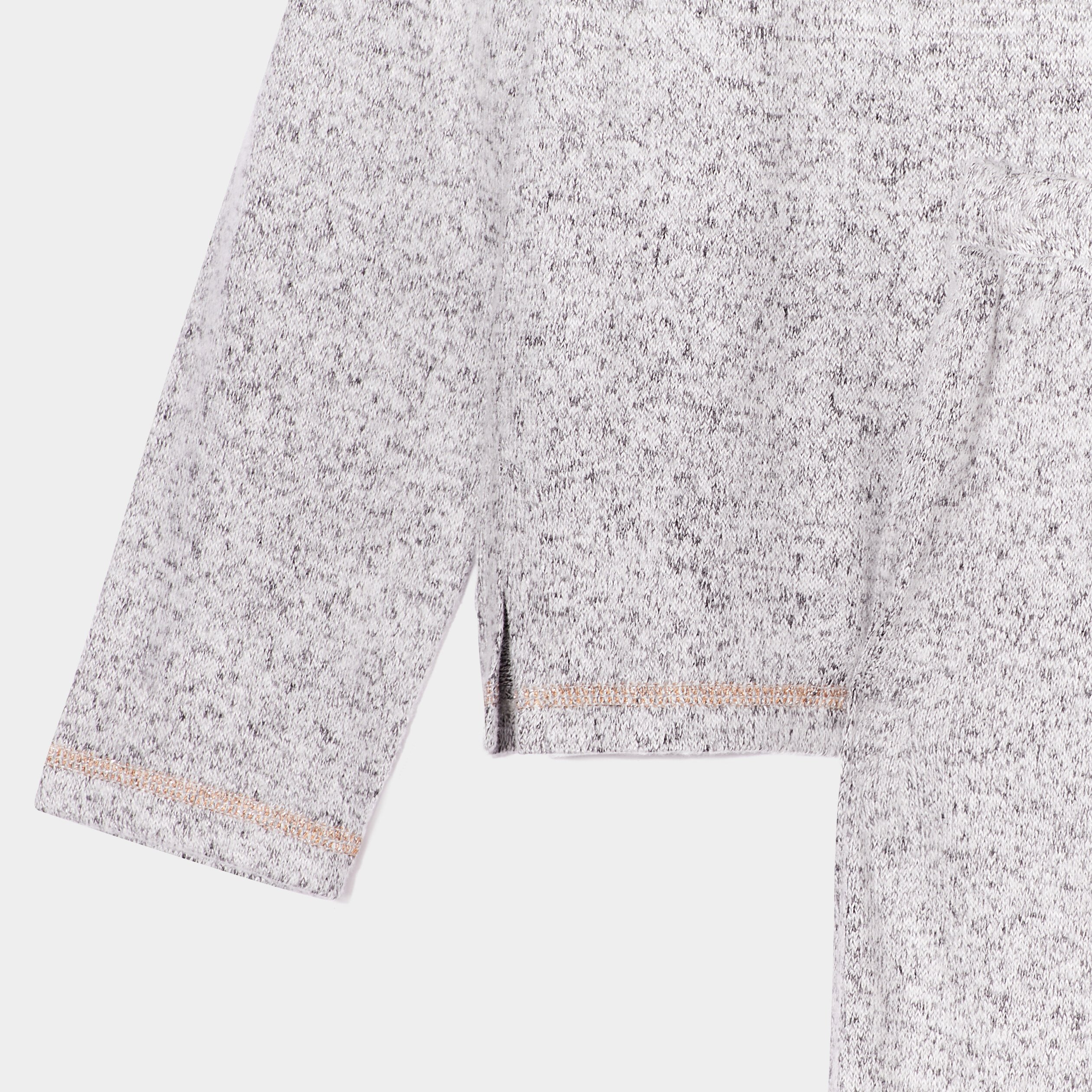 ensemble pyjama pantalon resserre panda gris clair fille Ensemble pyjama pantalon resserré panda gris clair fille