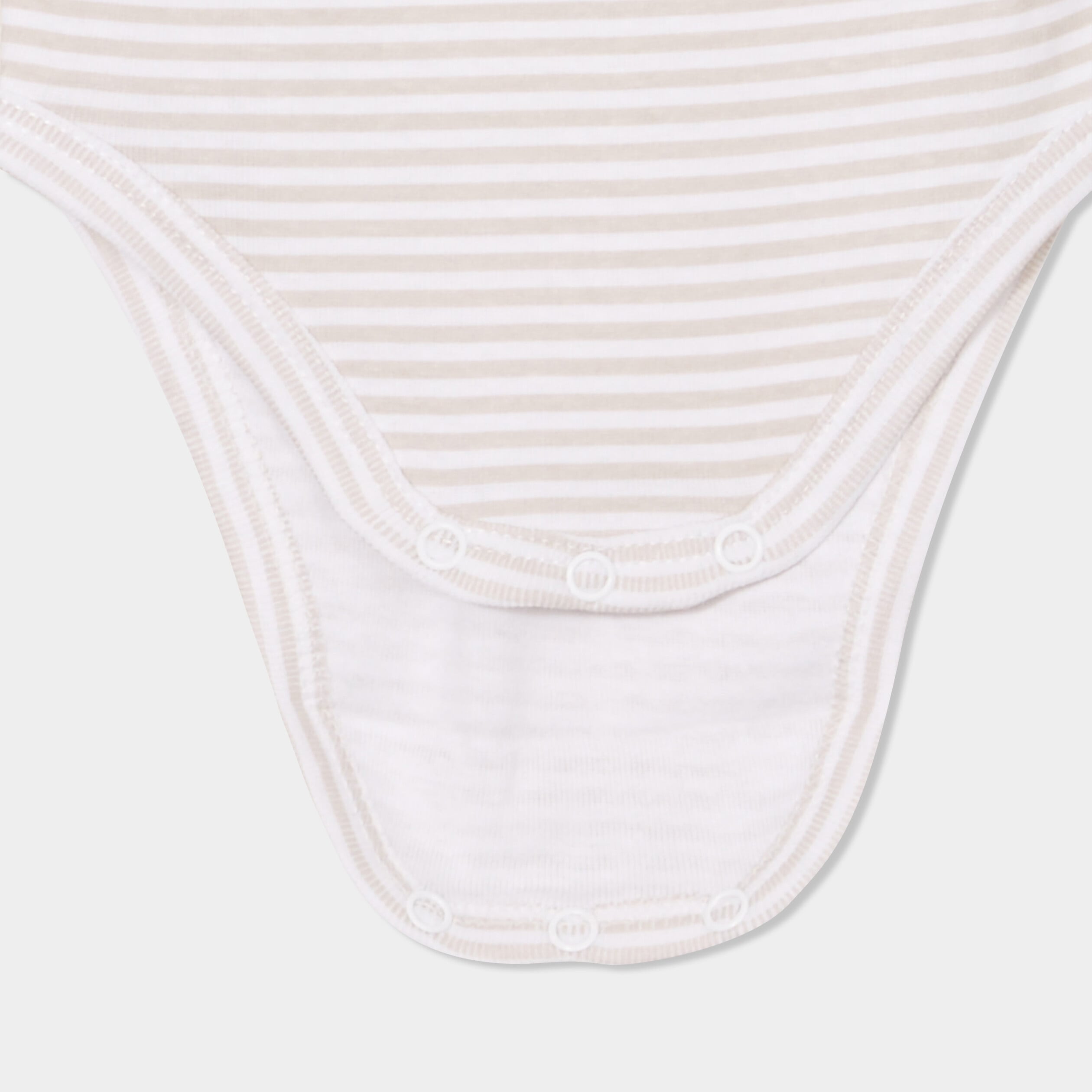 Lot 3 bodies US manches longues coton blanc b&eacute;b&eacute;