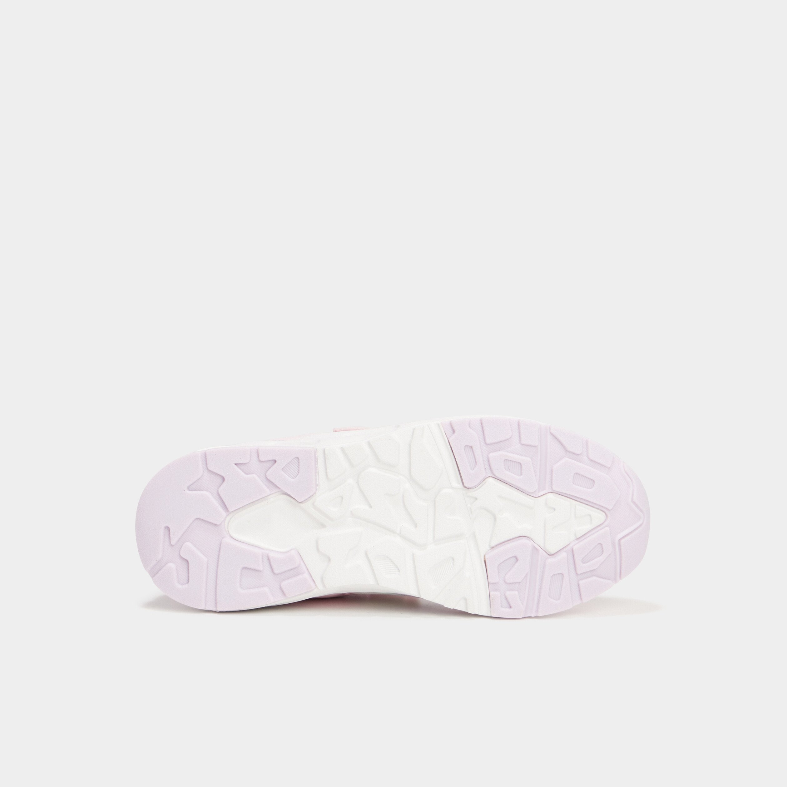 Baskets running scratchs et paillettes rose fille La Halle