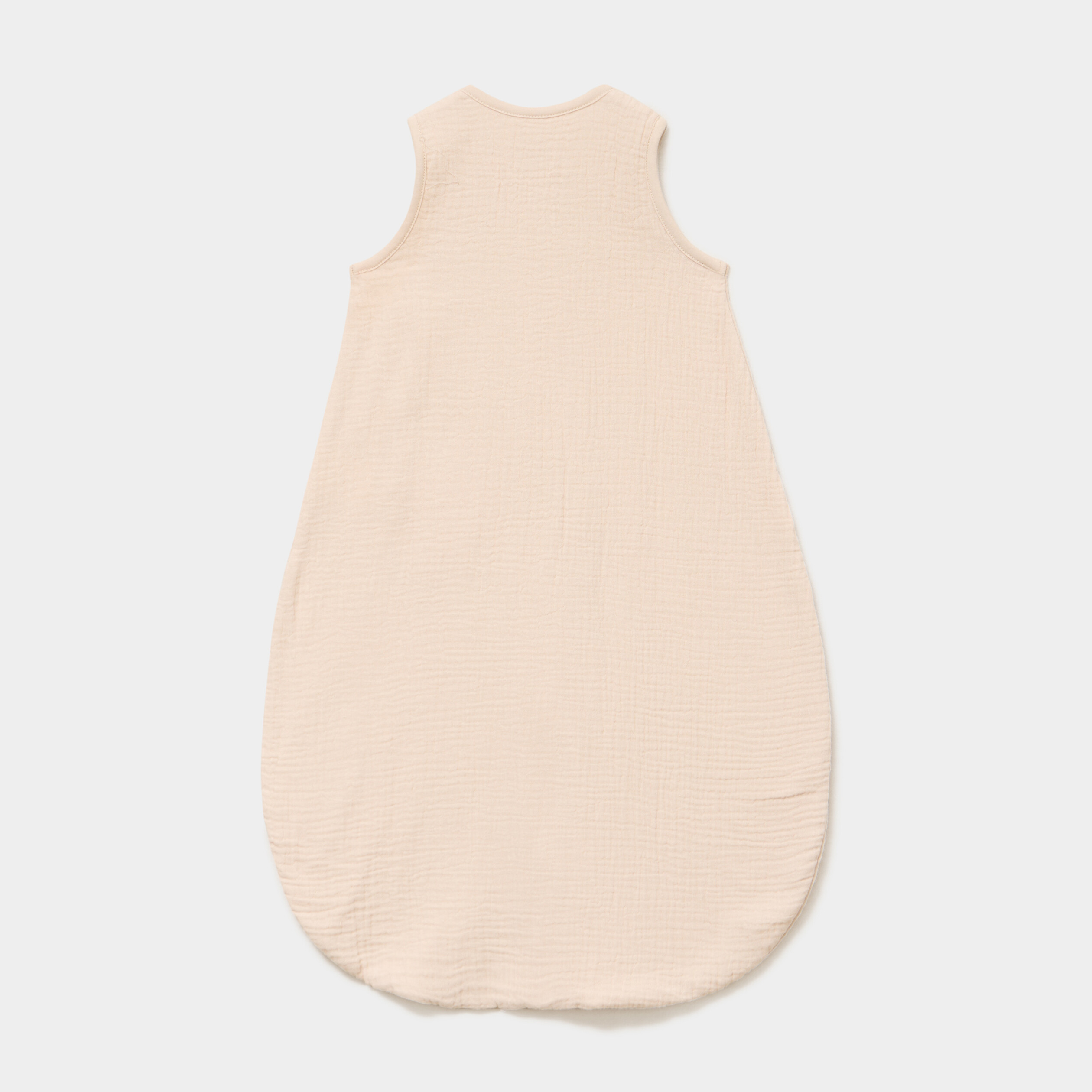 Gigoteuse gaze de coton ajustable TOG 1 taupe b&eacute;b&eacute;