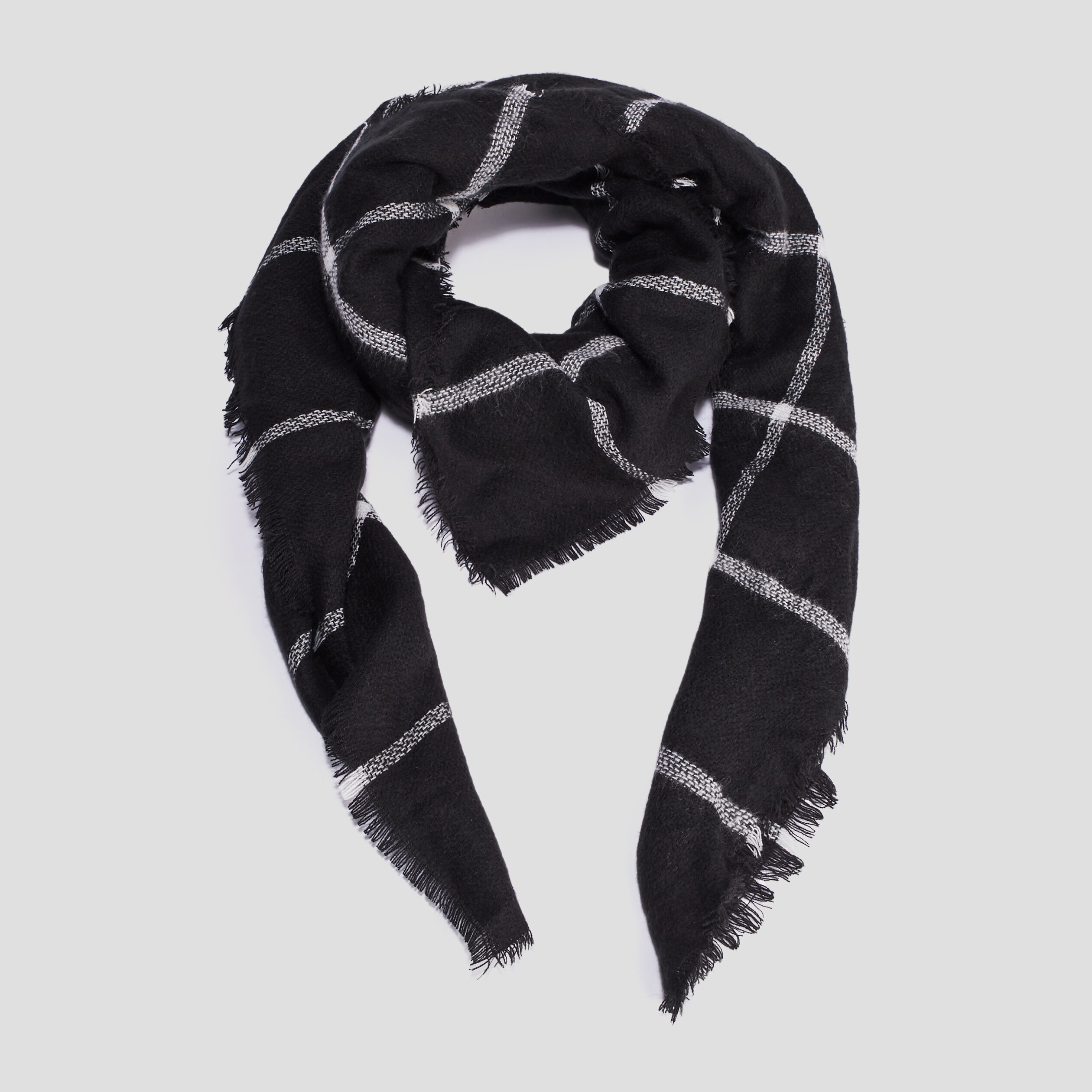 Écharpe noir femme