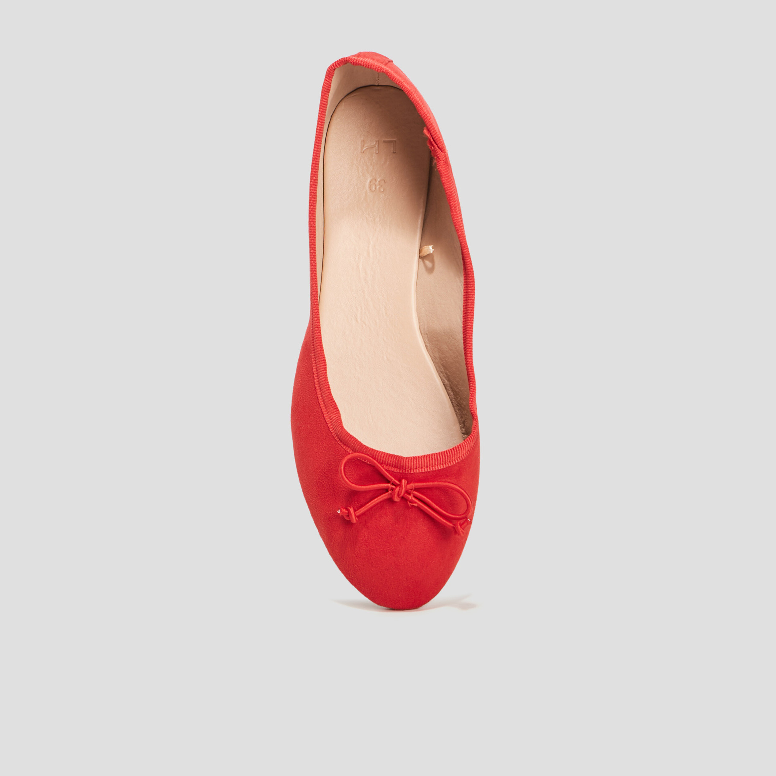ballerines avec noeuds rouge femme Ballerines avec noeuds rouge femme