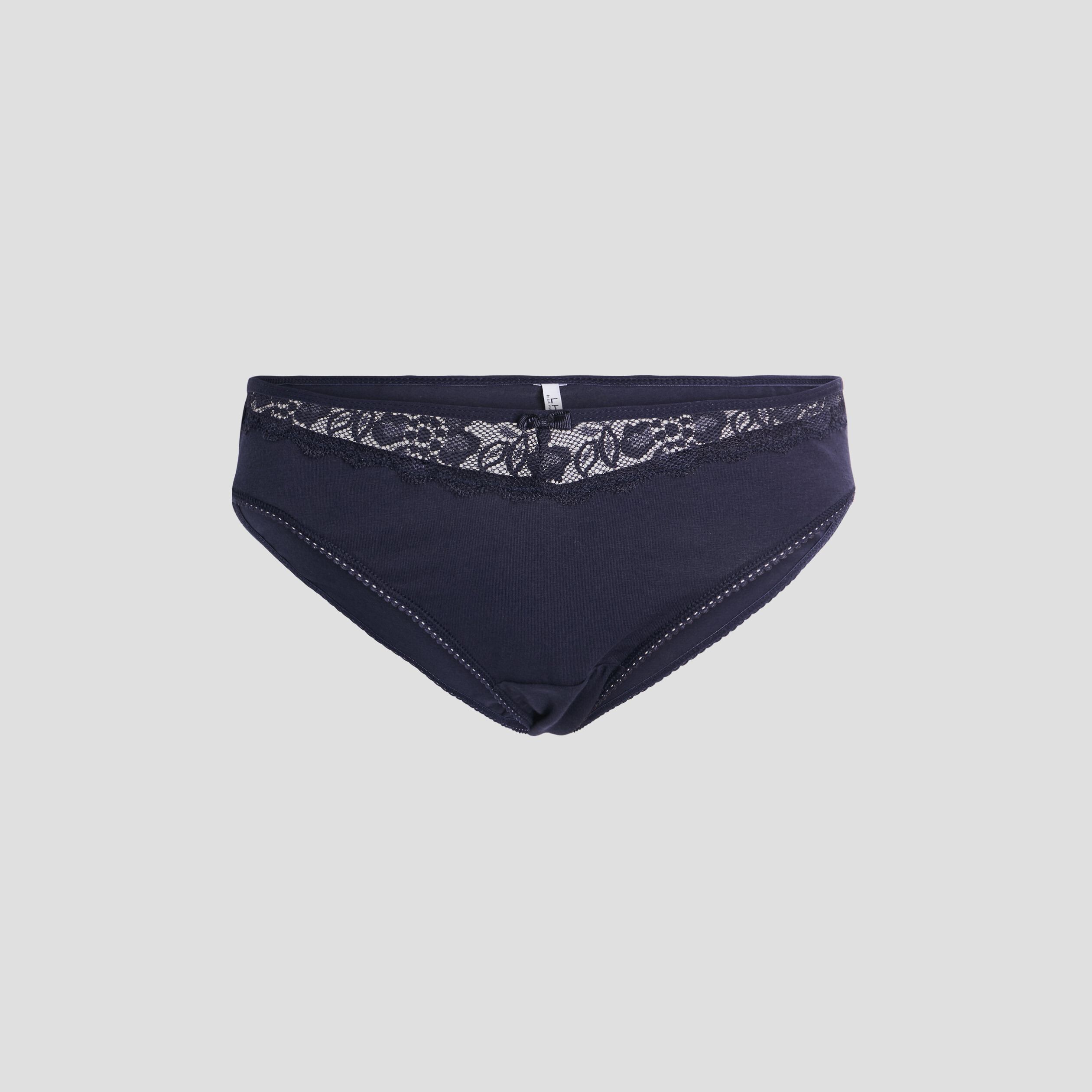 Slip bleu marine femme outlet
