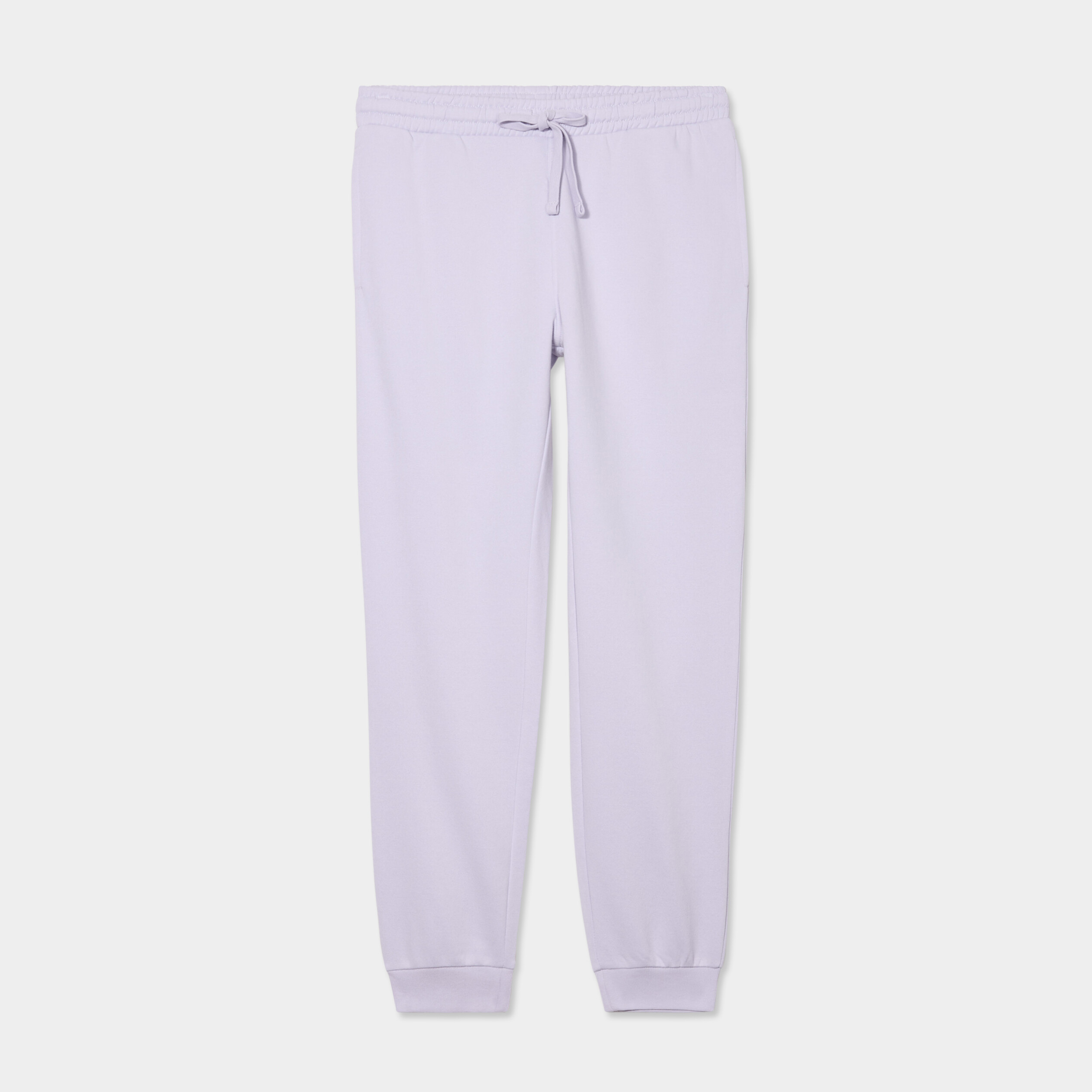Pantalon jogging droit molleton parme homme