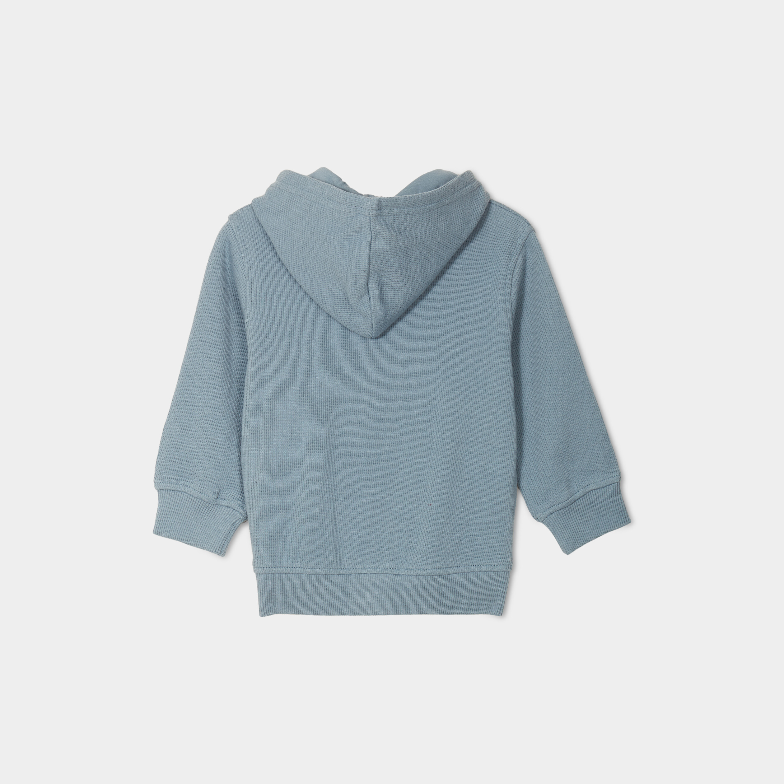 sweat zippe a capuche coton gris bebeg Sweat zippé à capuche coton gris bébé garçon