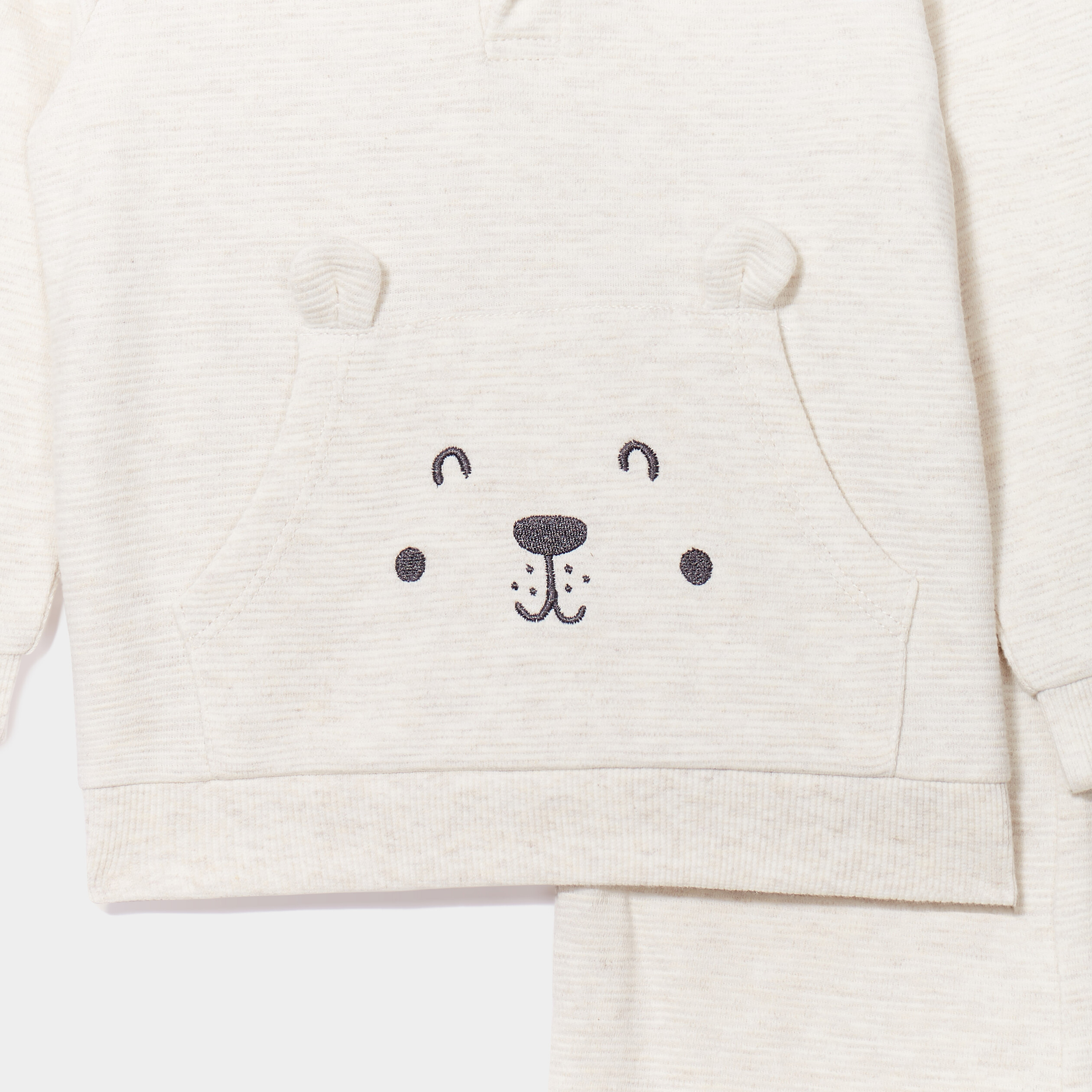 ensemble de jogging 2 pieces coton beige bebeg Ensemble de jogging 2 pièces coton beige bébé garçon