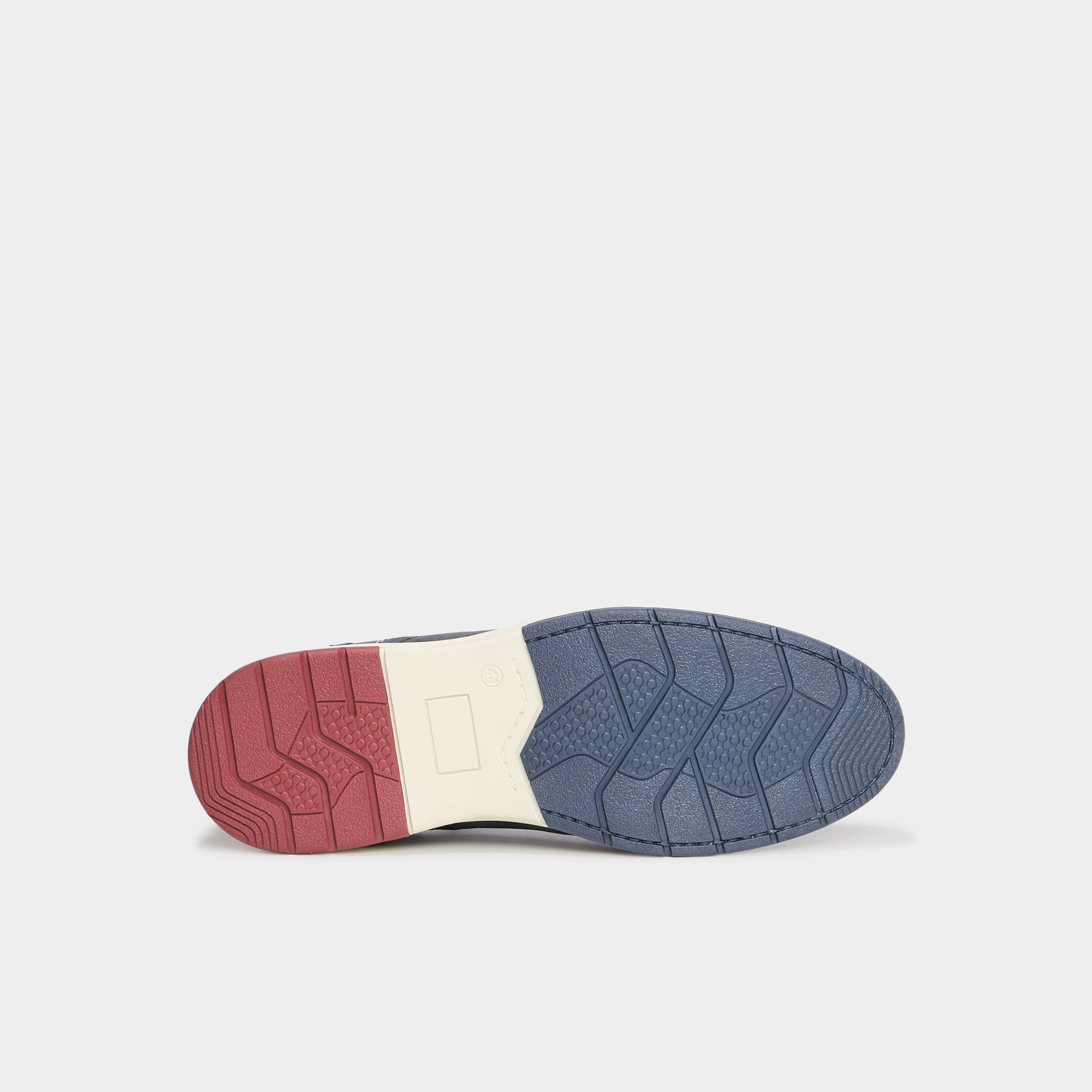 Derbies plates &agrave; lacet en cuir bleu marine homme