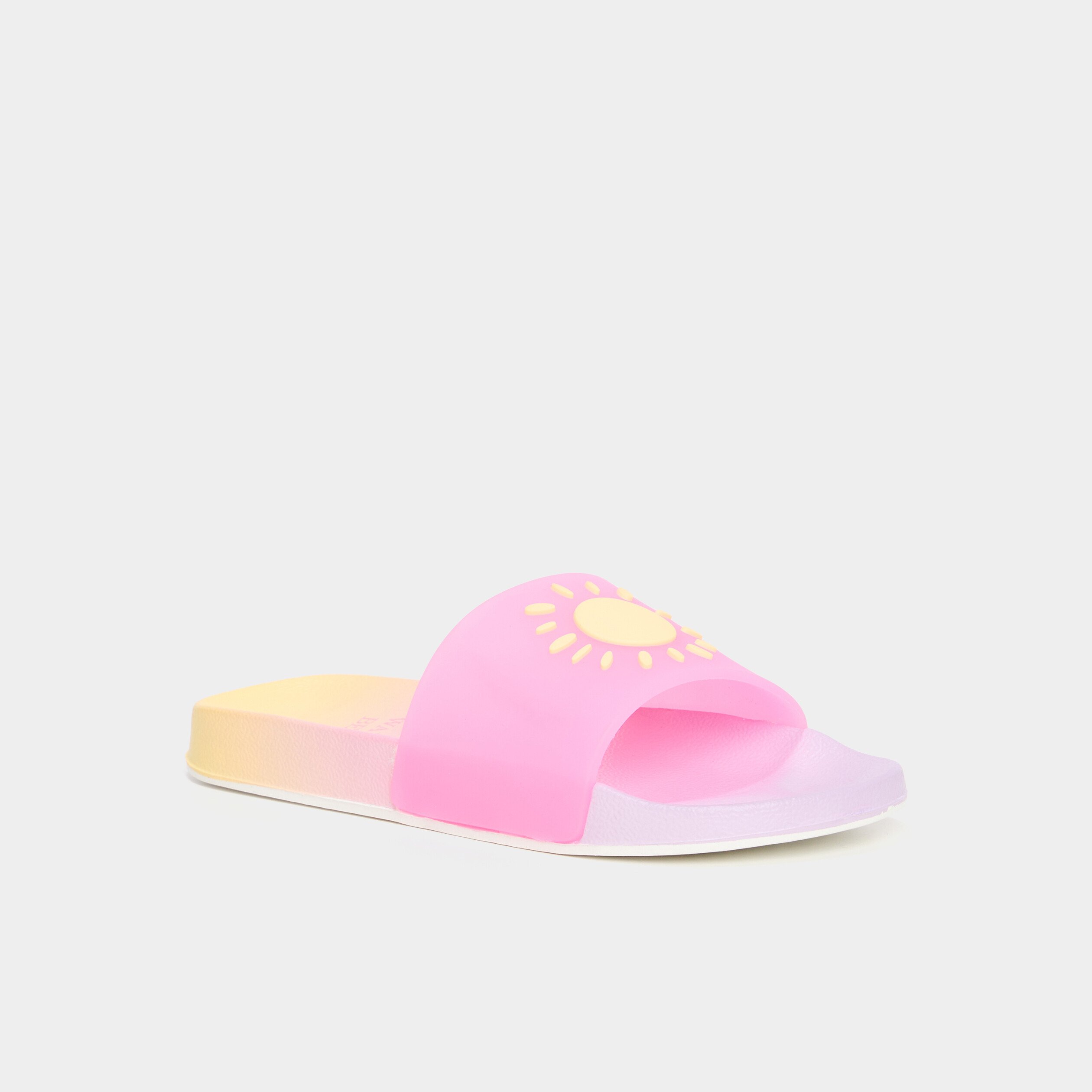 mules de plage multicolore fille Mules de plage multicolore fille