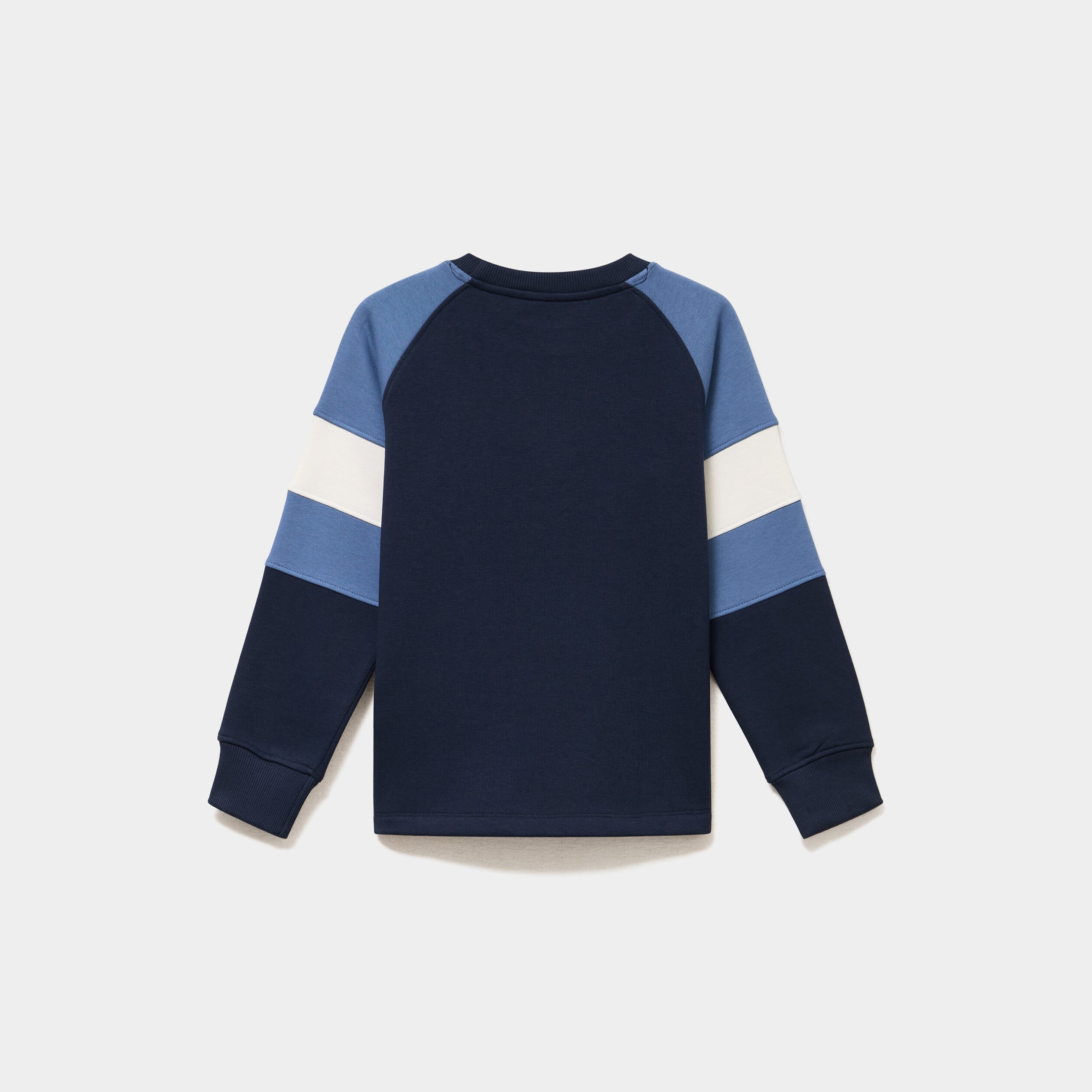 Sweat col rond manches longues Pok&eacute;mon bleu marine gar&ccedil;on