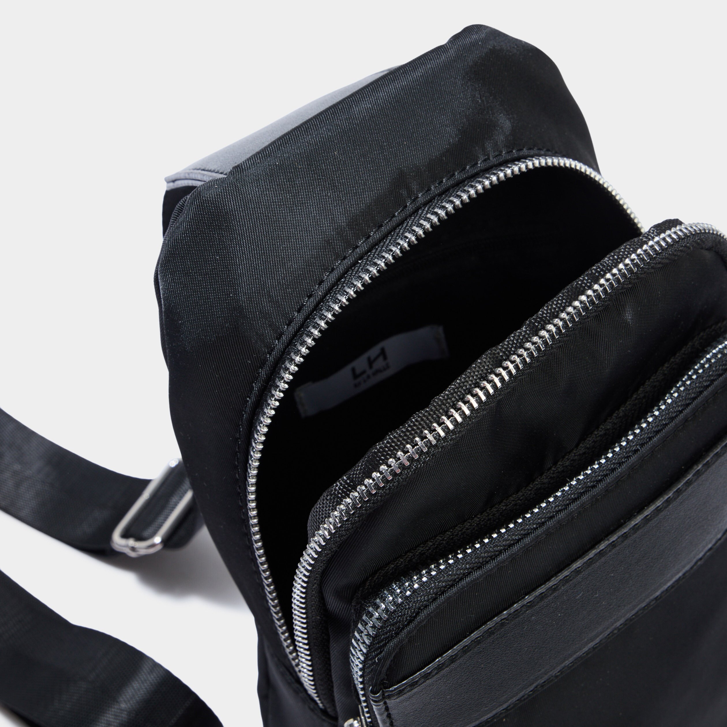 Sac bandoulière noir mixte