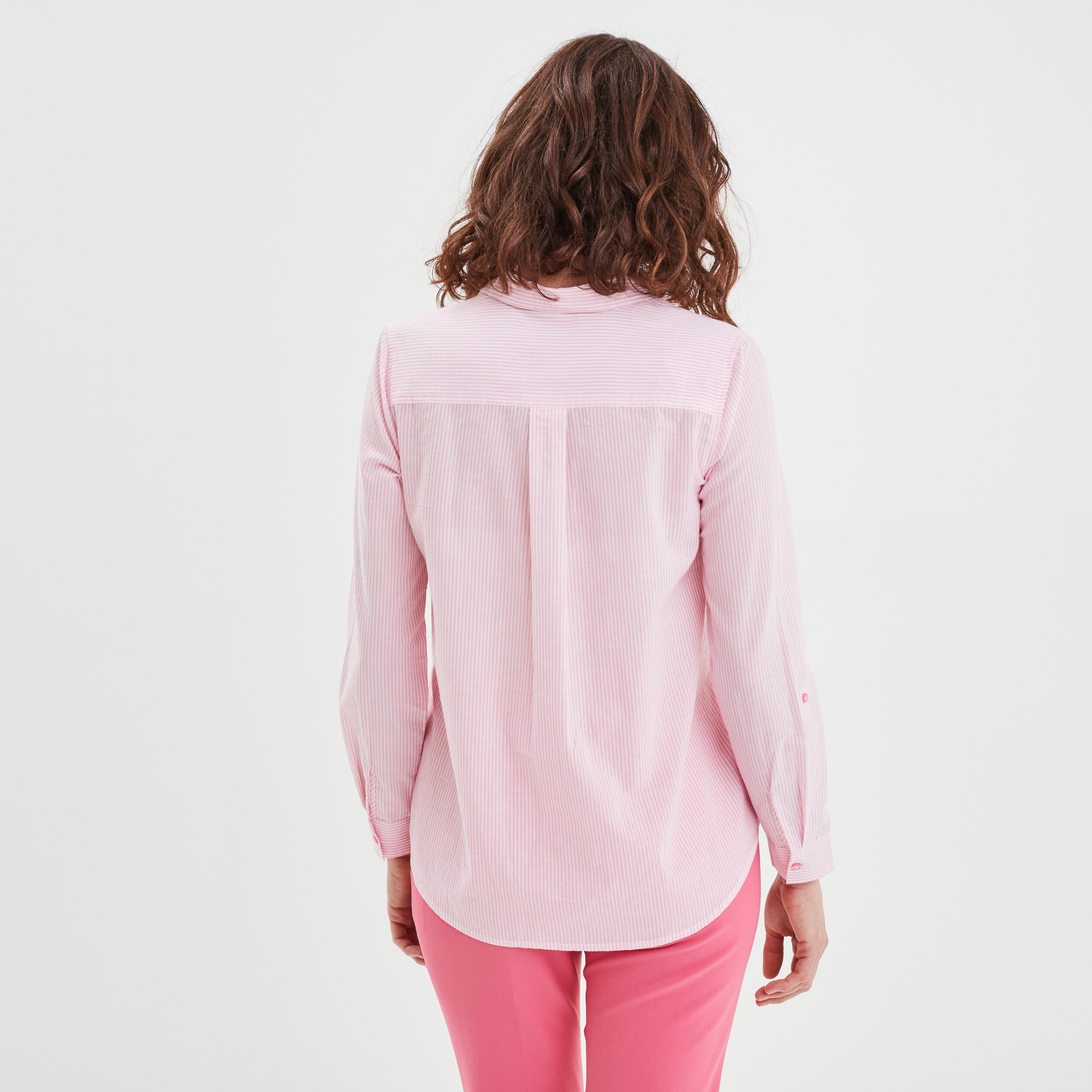chemise manches retroussables blanc femme Chemise manches retroussables blanc femme