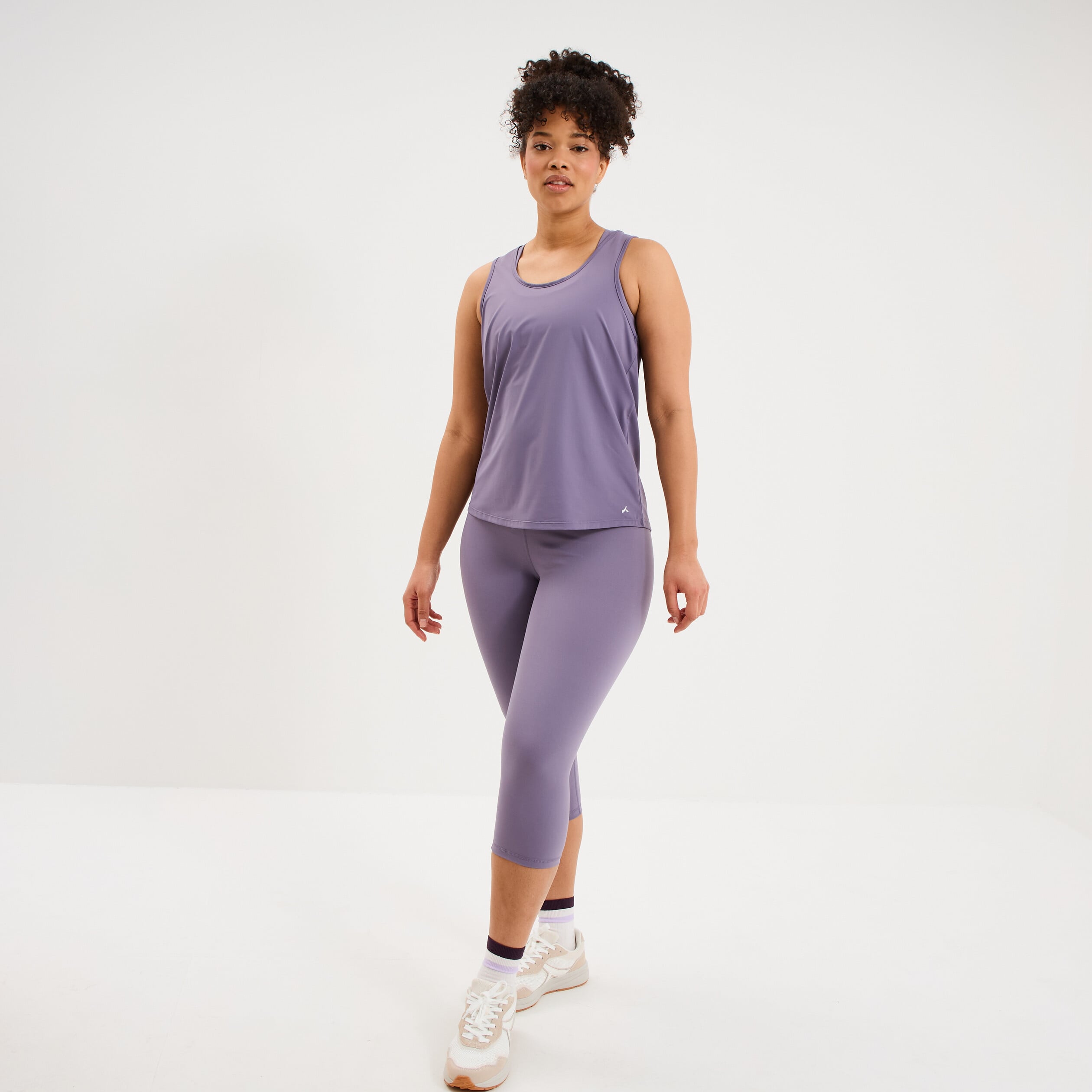 D&eacute;bardeur de sport fluide dos nageur violet femme