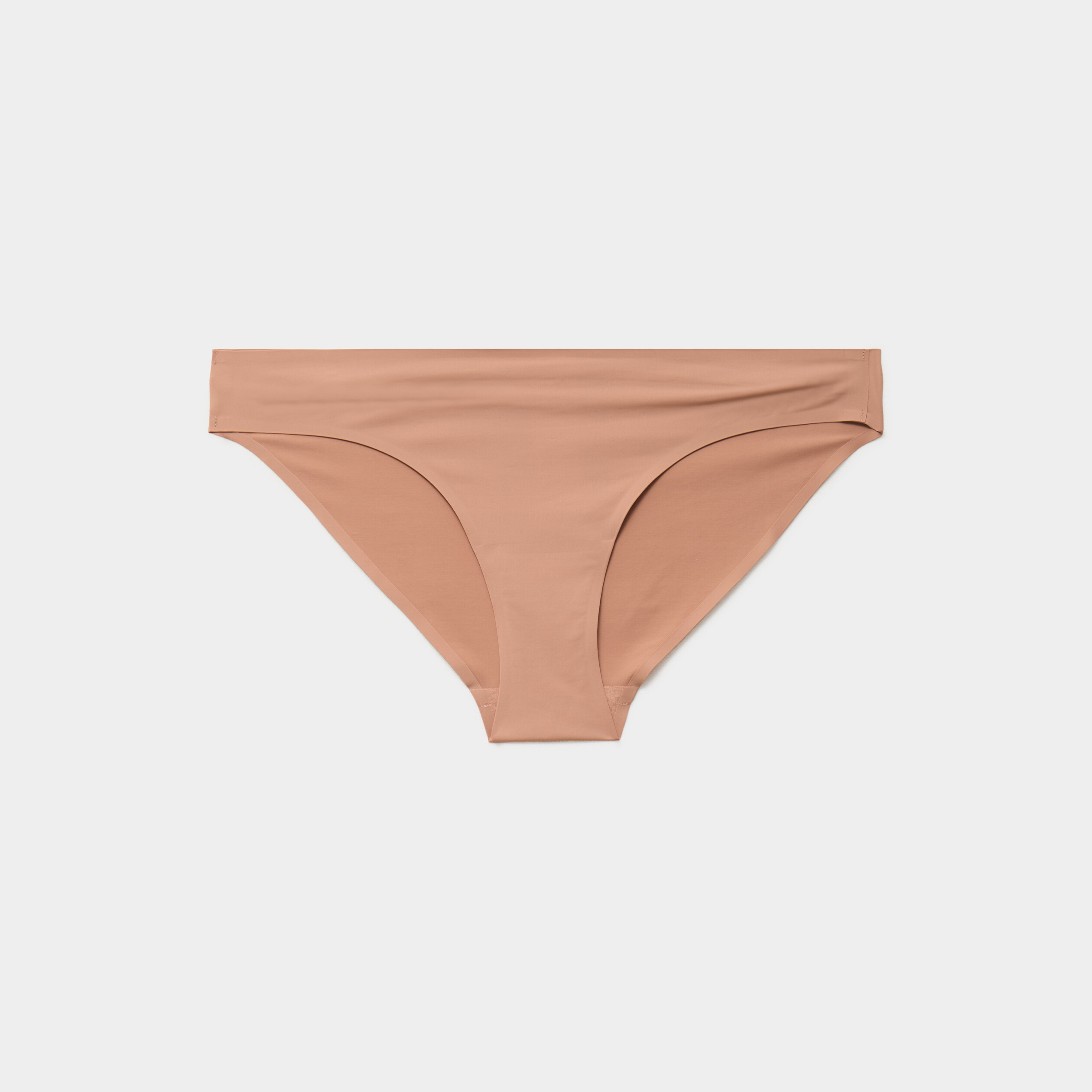 Culotte microfibre sans coutures vieux rose femme
