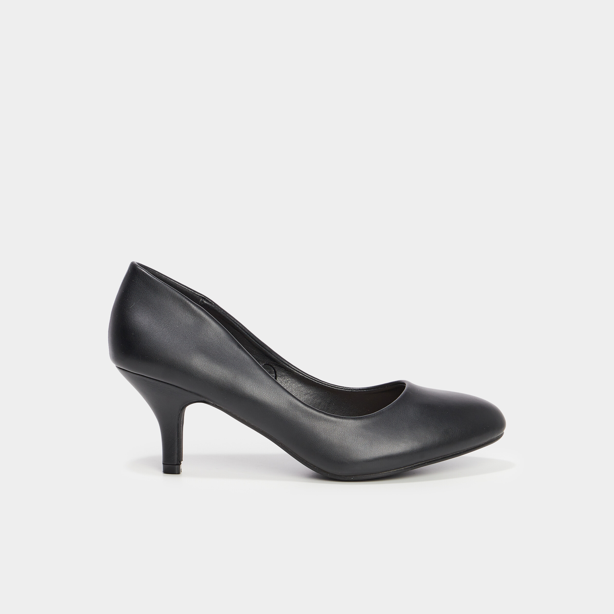 Escarpins iris&eacute;s noir femme