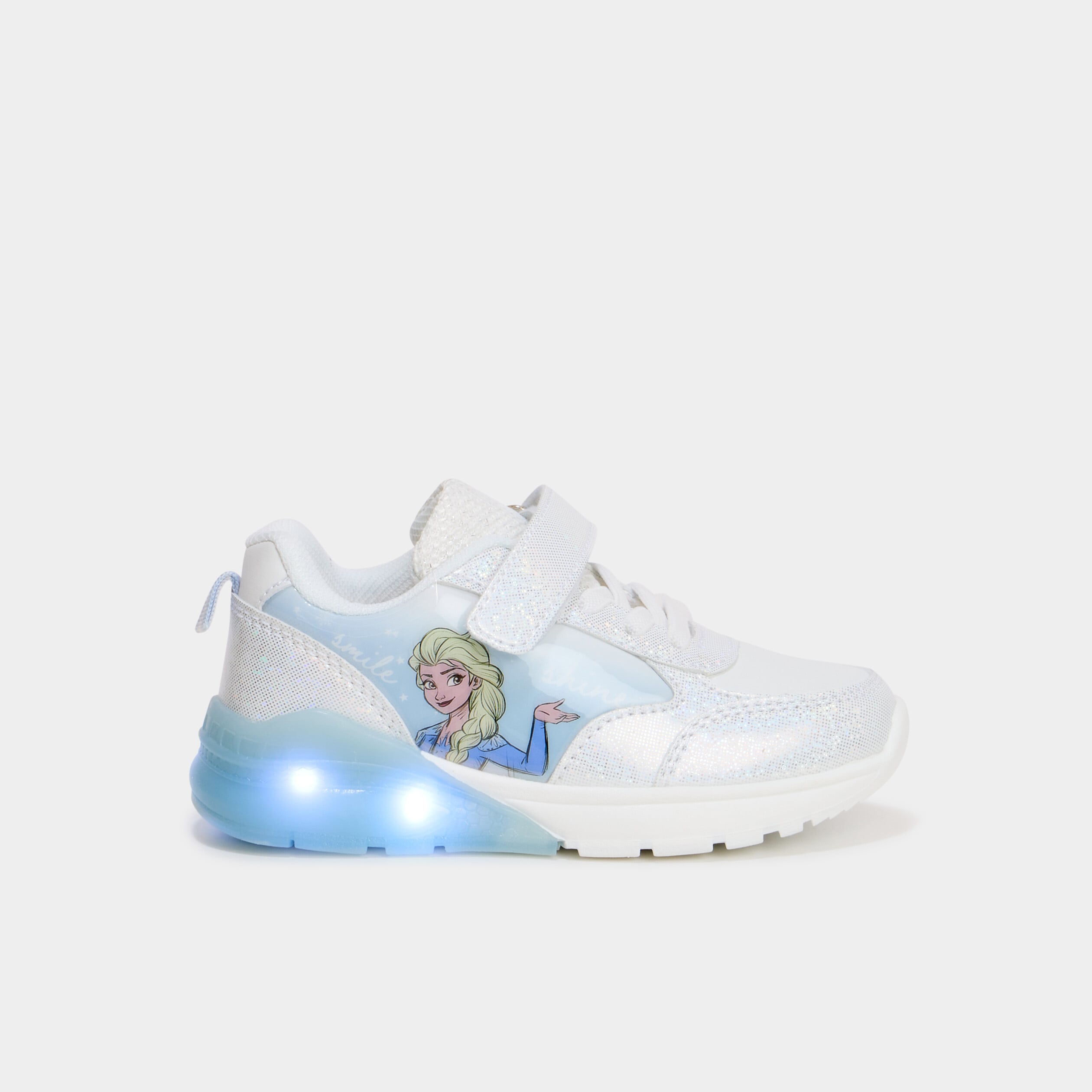 Running lumineuses Reine des neiges bleu ciel fille