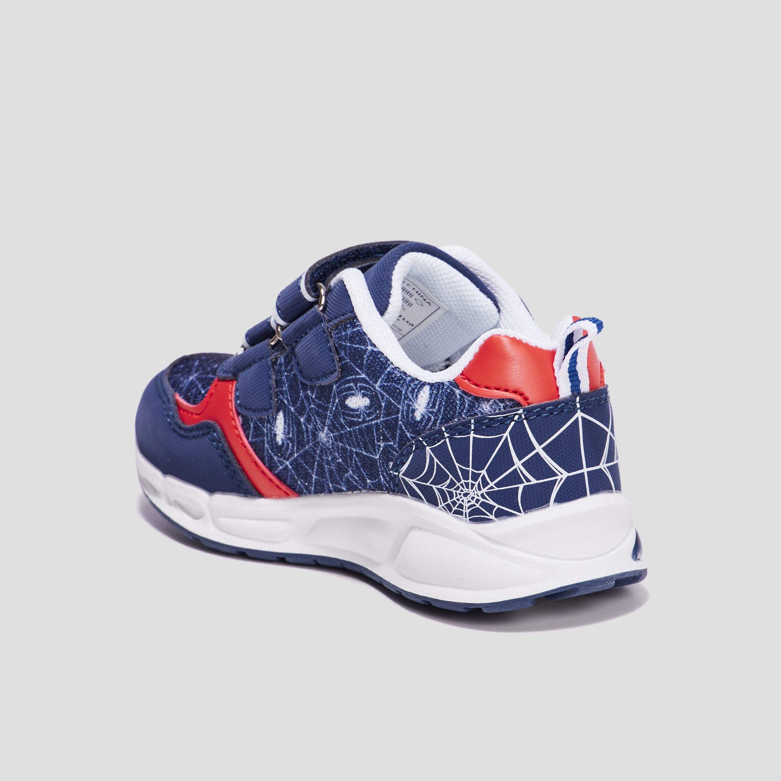 baskets running lumineuses spider man bleu marine garcon Baskets running lumineuses Spider-Man bleu marine garçon