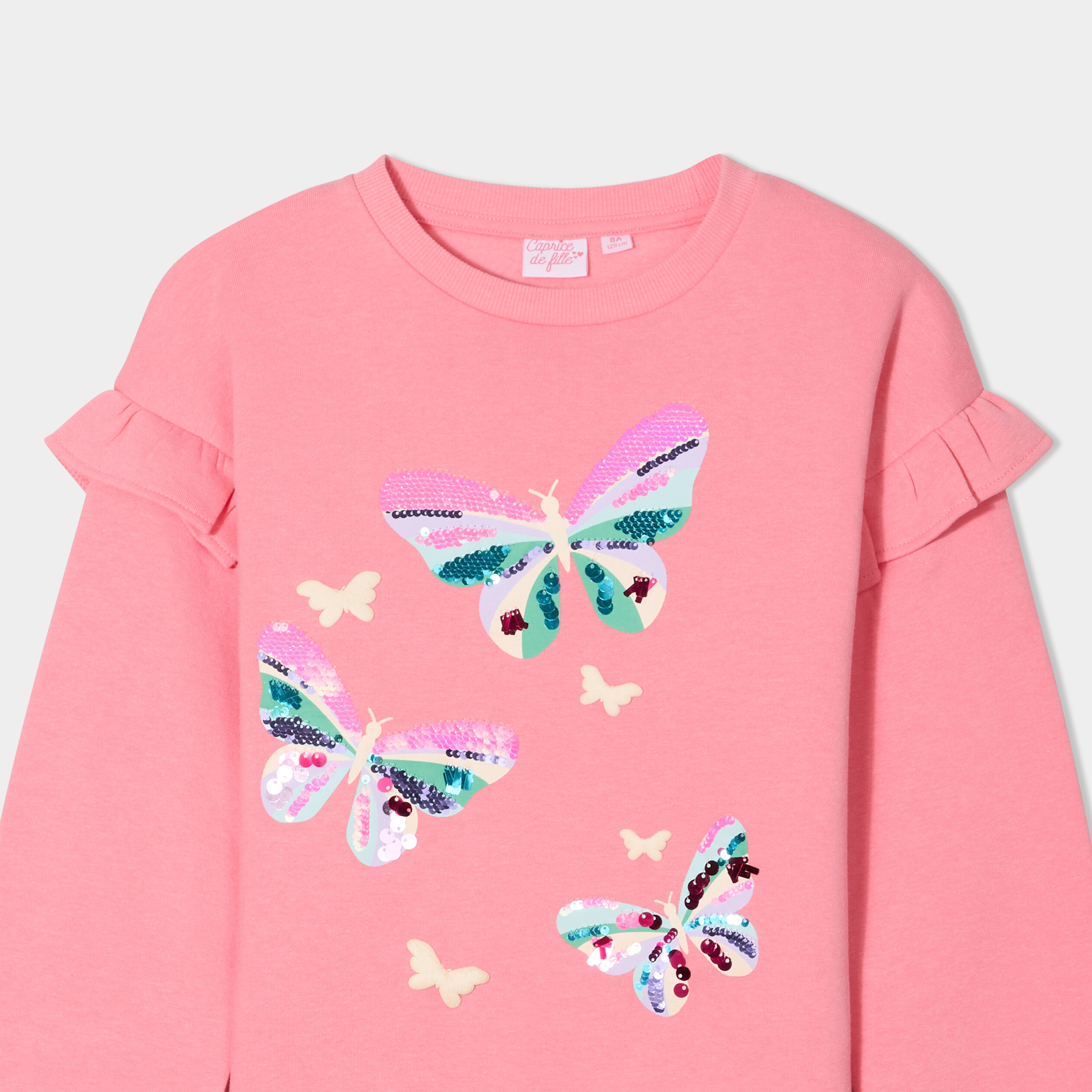 Sweat Oversize Blanc À Imprimé Arizona. | PLT FR