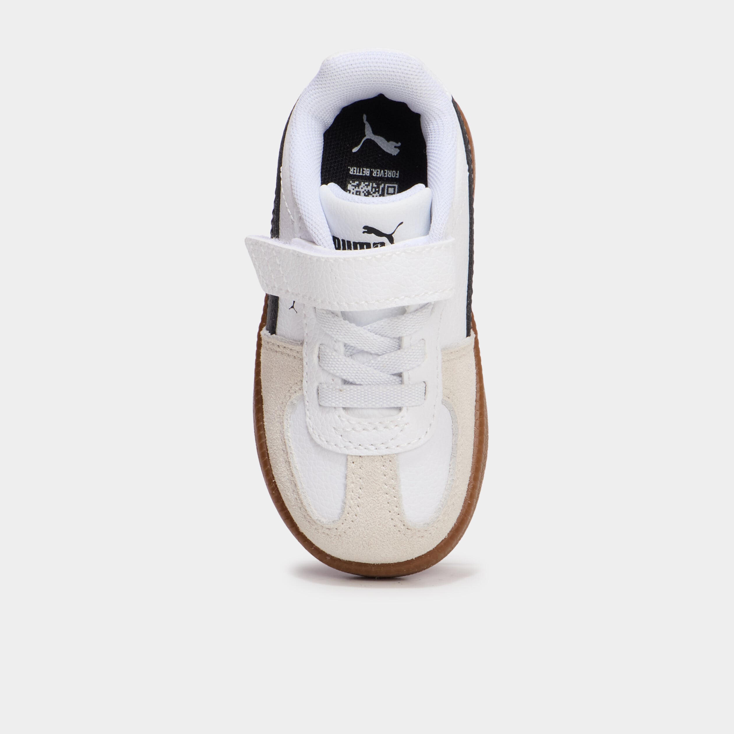 Baskets &agrave; scratchs Puma noir b&eacute;b&eacute; gar&ccedil;on