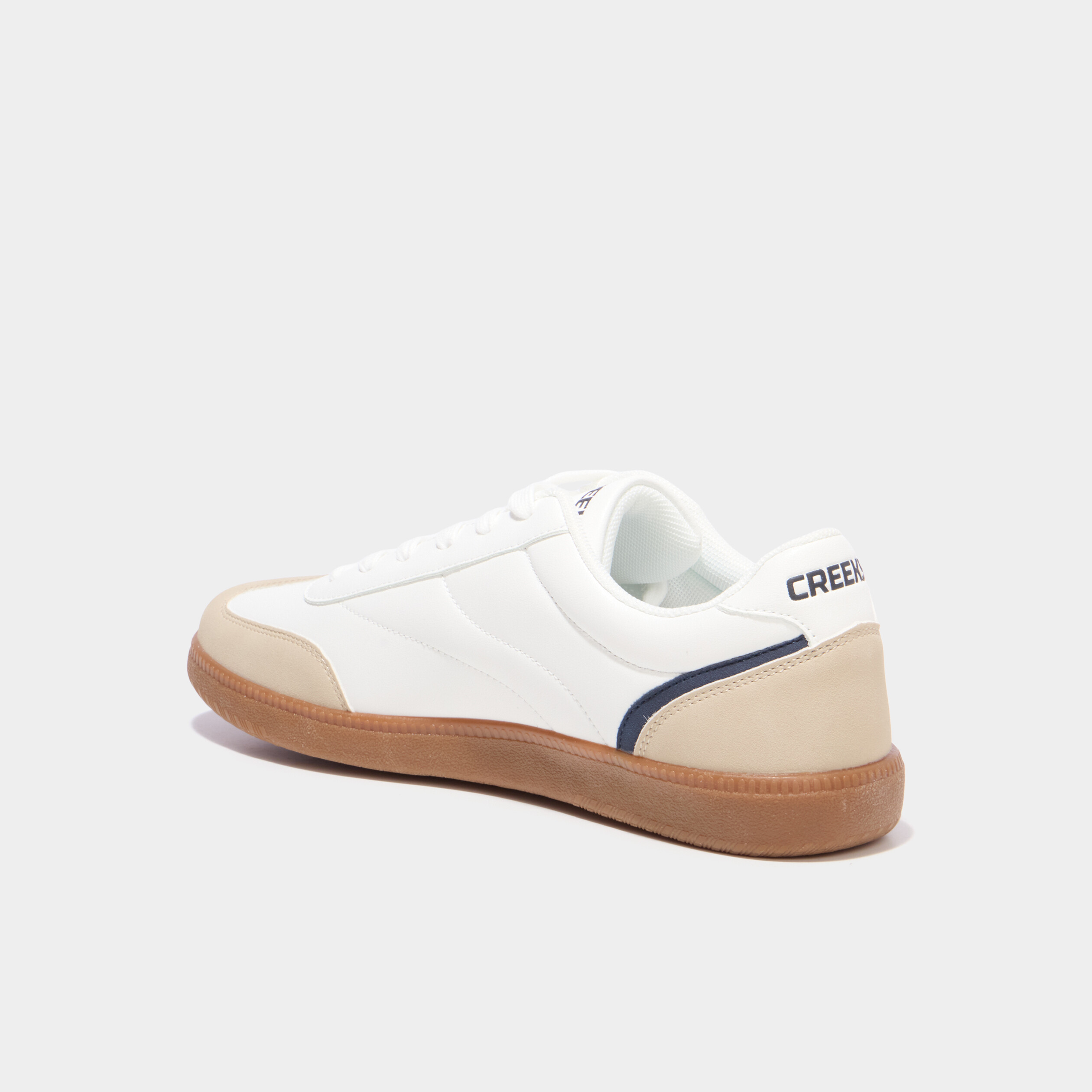 Tennis basses &agrave; lacets blanc homme