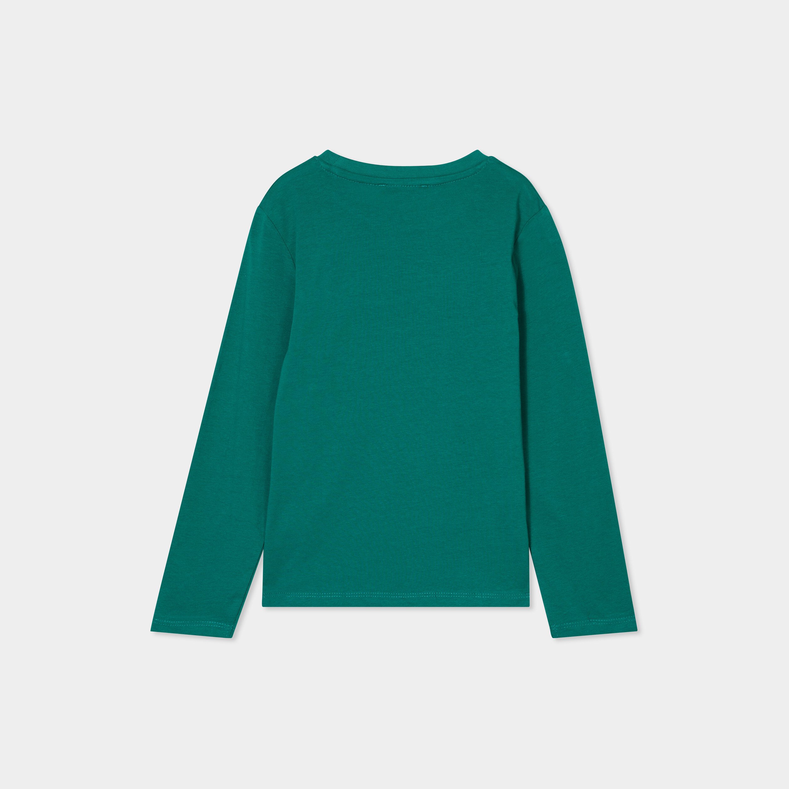 ensemble pyjama 2 pieces coton vert garcon Ensemble pyjama 2 pièces coton vert garçon