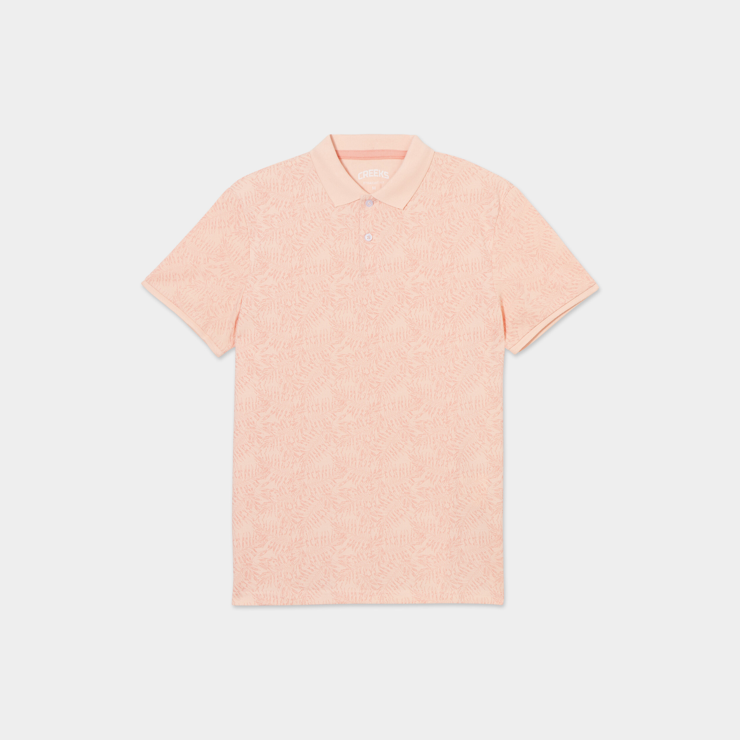 polo manches courtes creeks rose saumon homme Polo manches courtes Creeks rose saumon homme