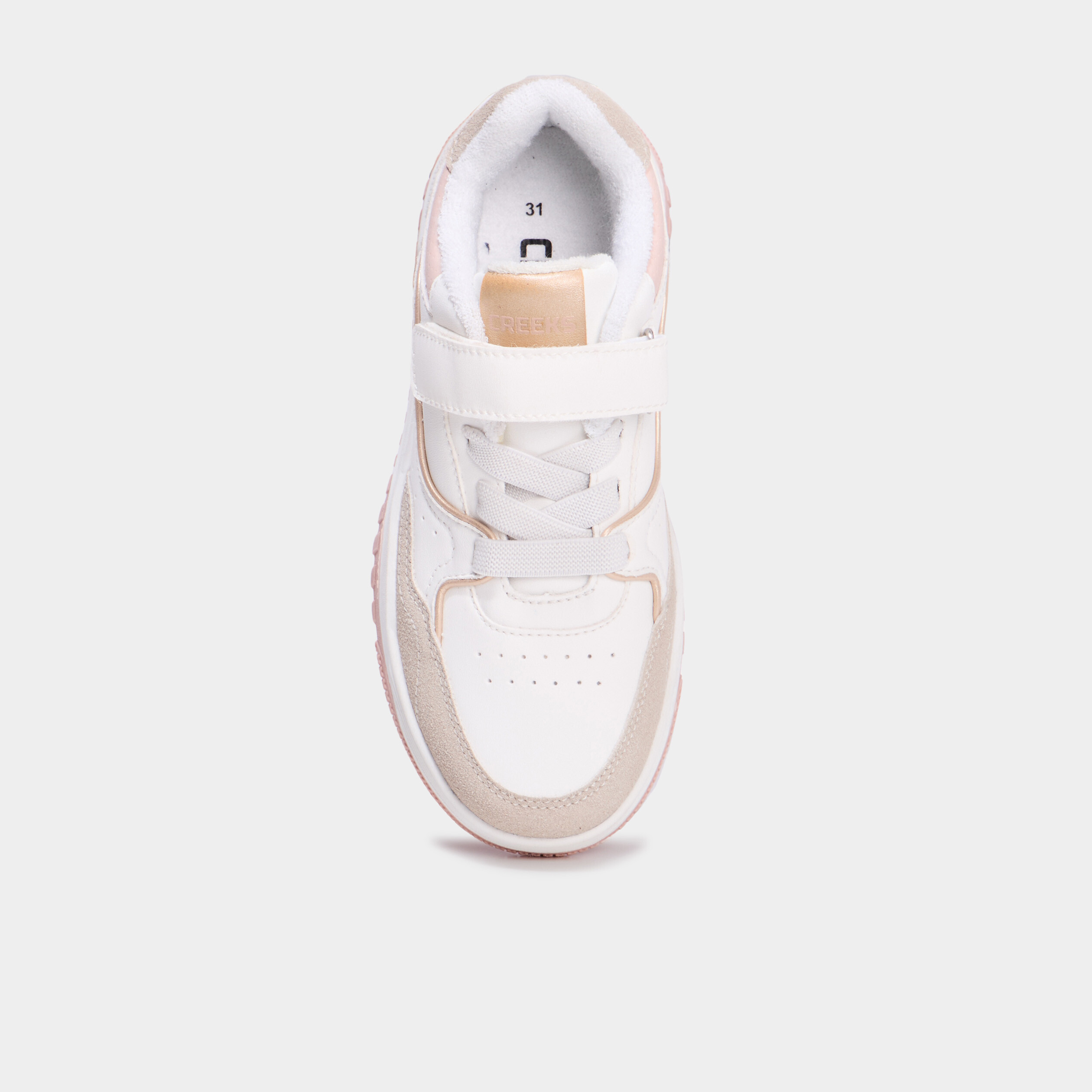 tennis basses a scratchs blanc fille Tennis basses à scratchs blanc fille