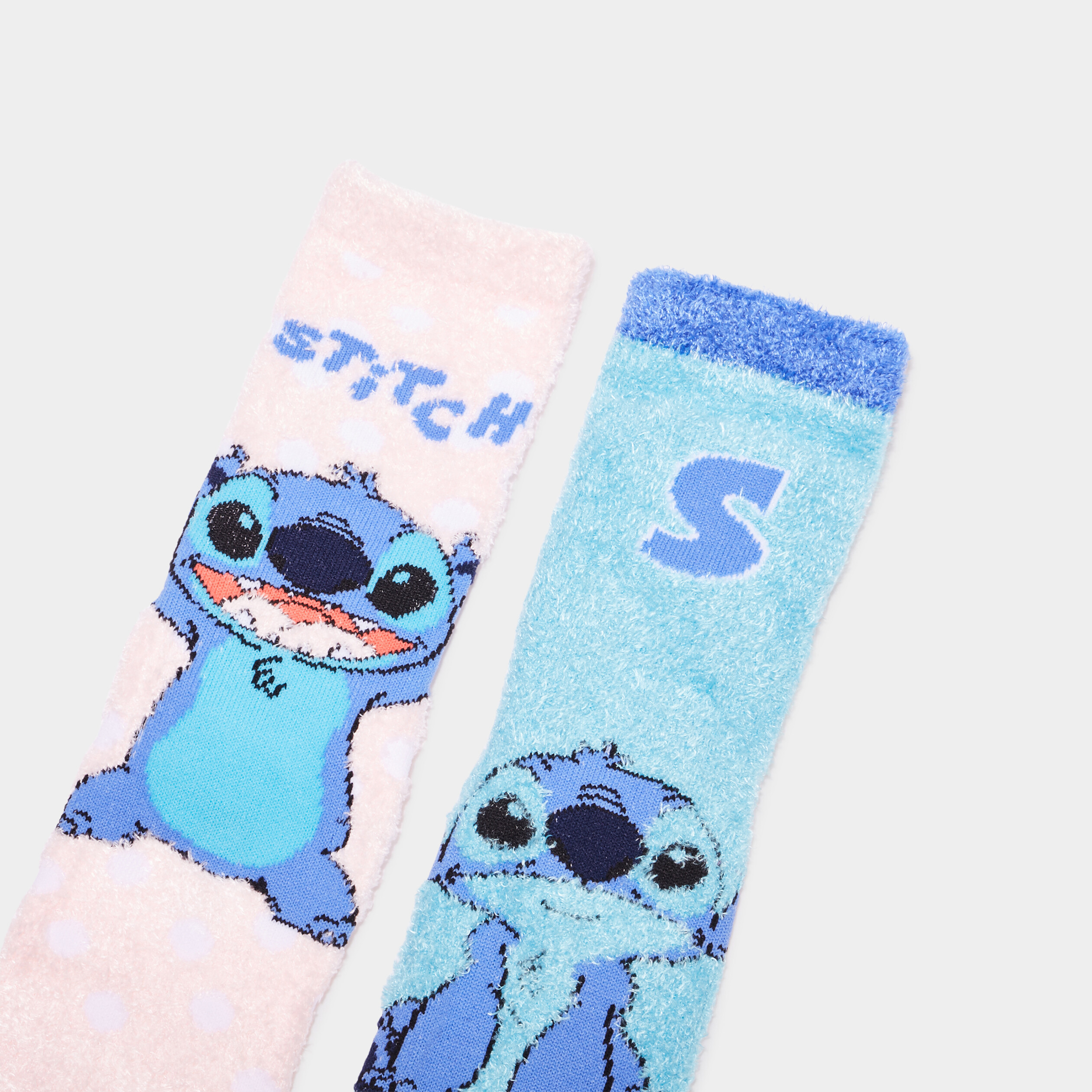 lot 2 paires chaussettes stitch multicolore fille Lot 2 paires chaussettes Stitch multicolore fille