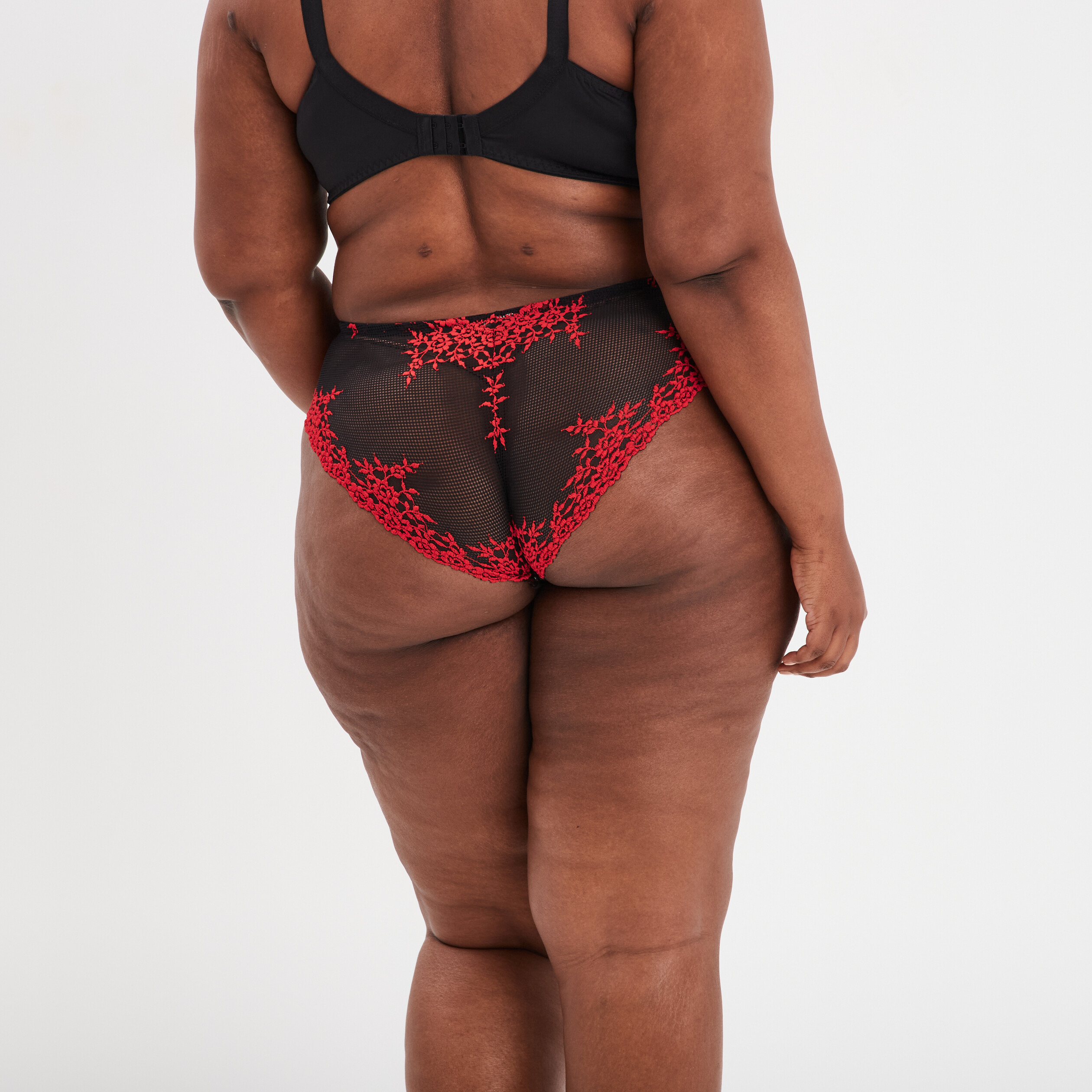 culotte en dentelle rouge femmegt Culotte en dentelle rouge femme grande taille