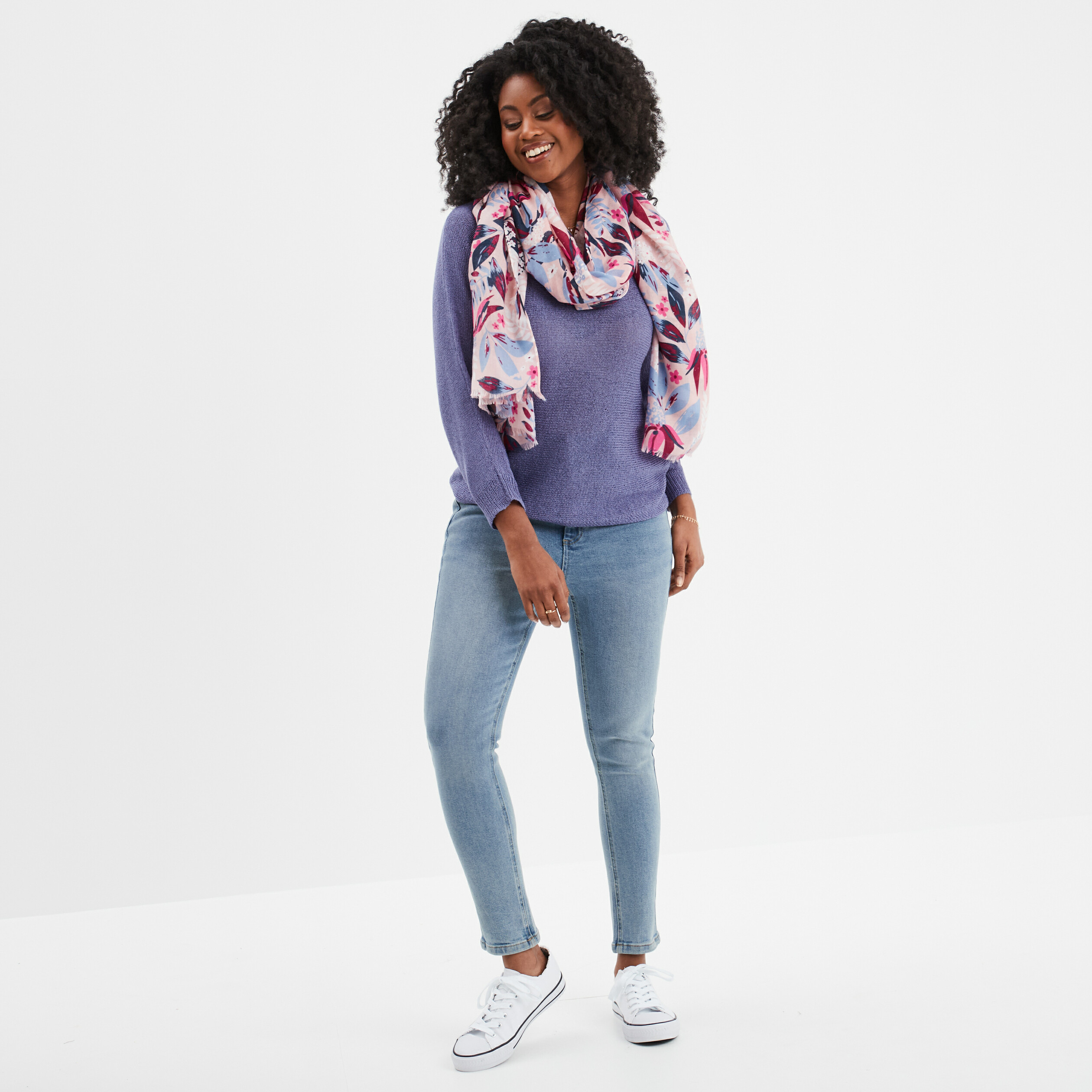 pull manches longues violet fonce femme Pull manches longues violet foncé femme