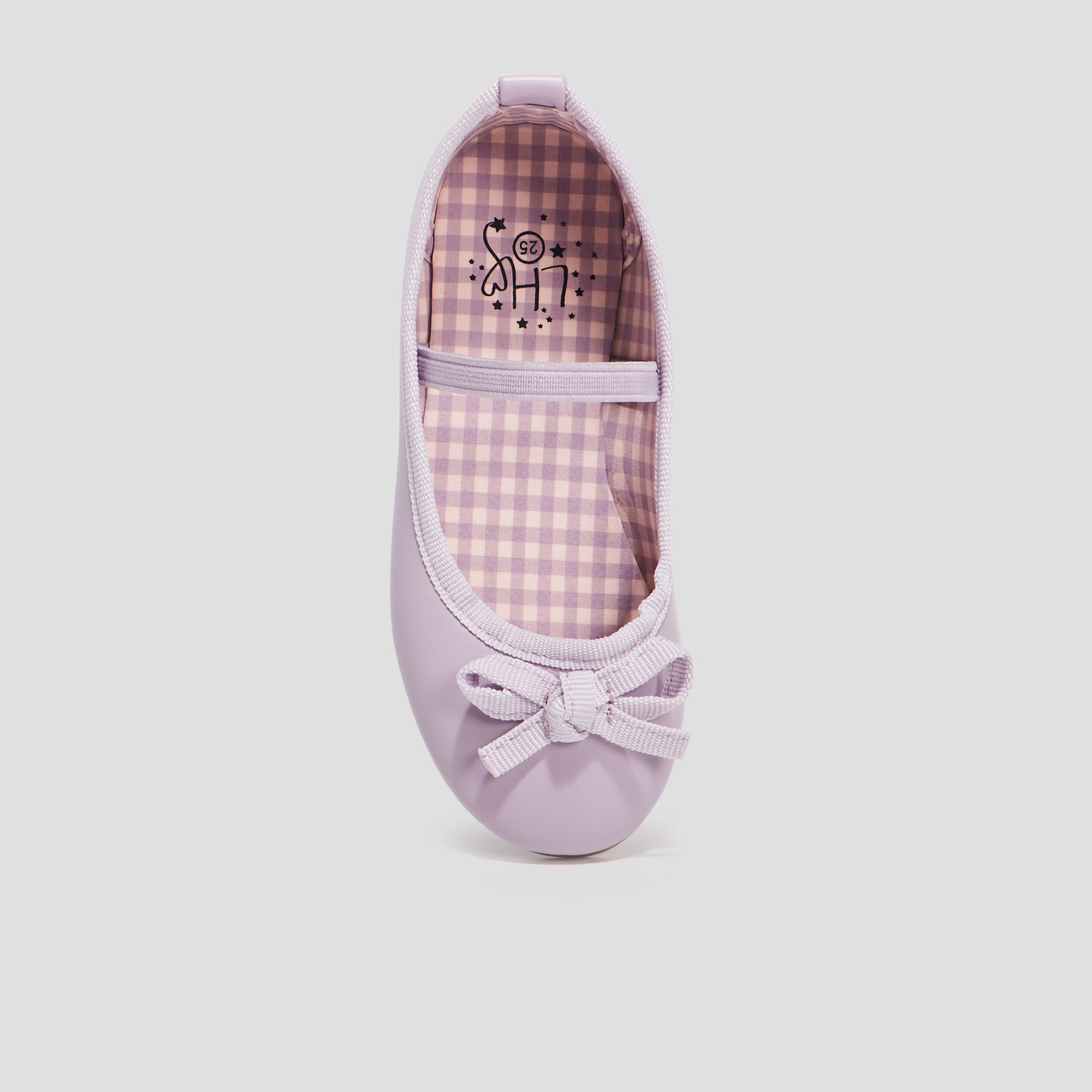 Ballerines bride parme fille