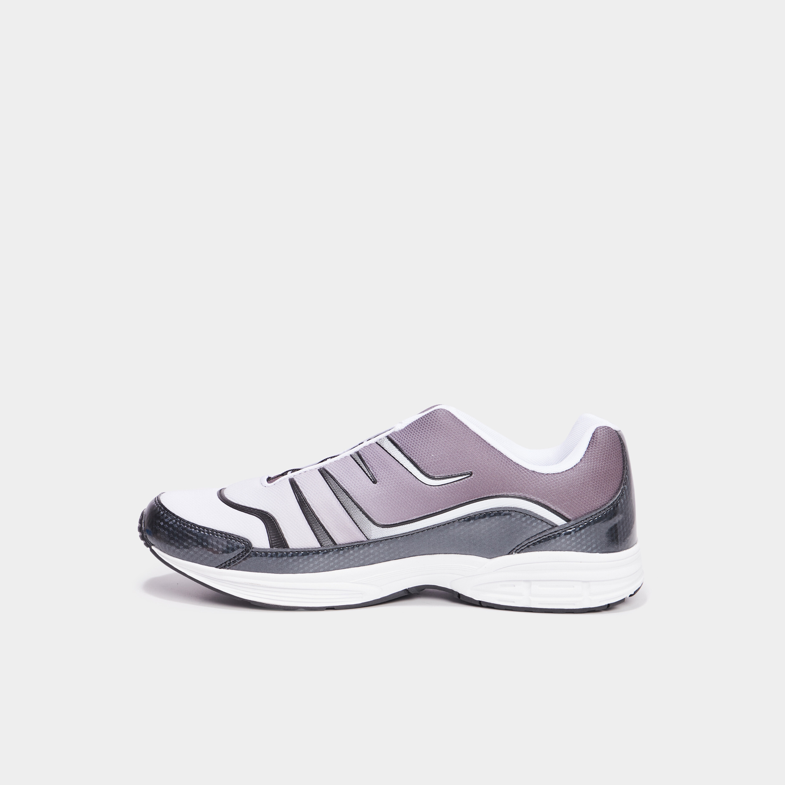 baskets plates running elastiquees gris homme Baskets plates running élastiquées gris homme