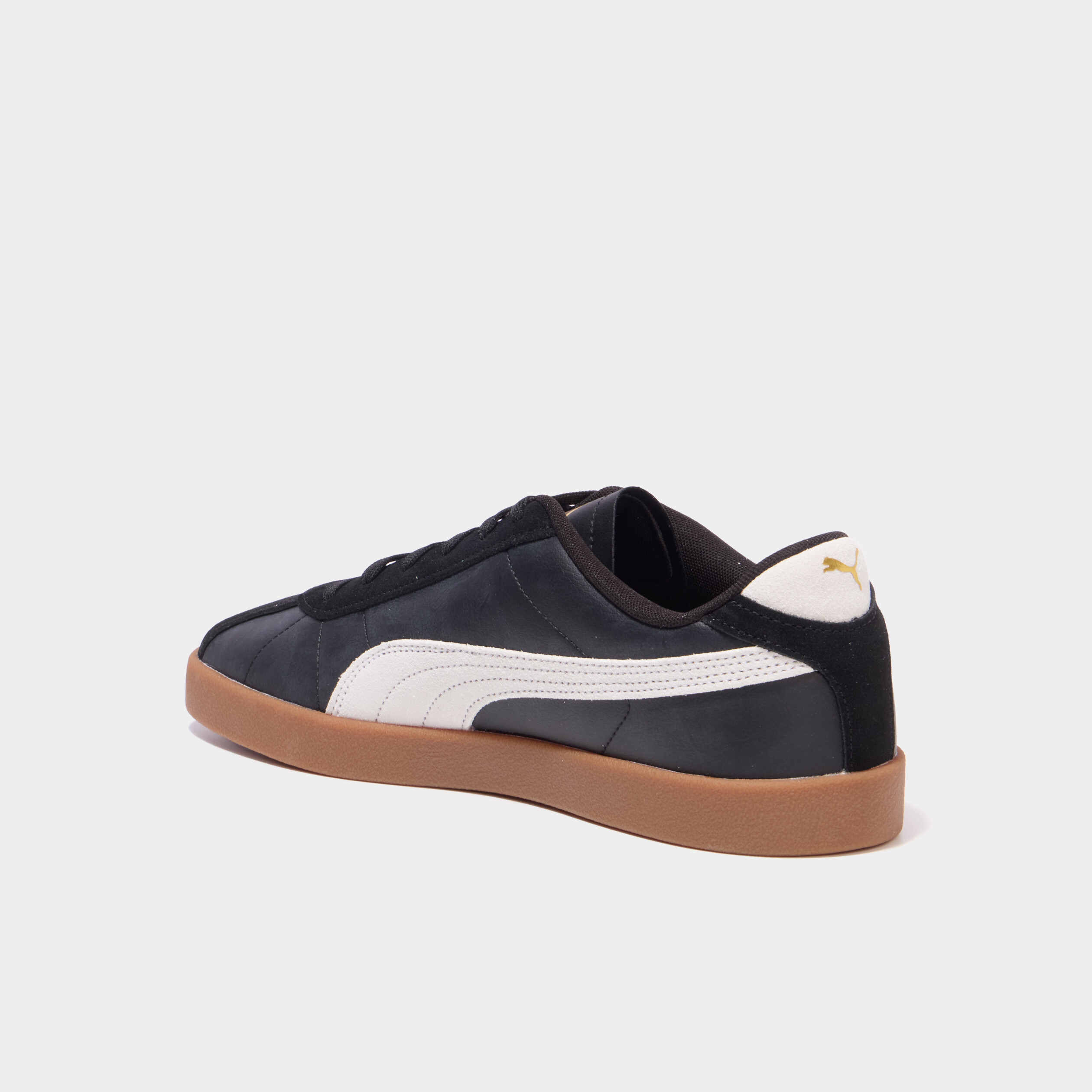 Tennis basses &agrave; lacets Puma Club noir homme