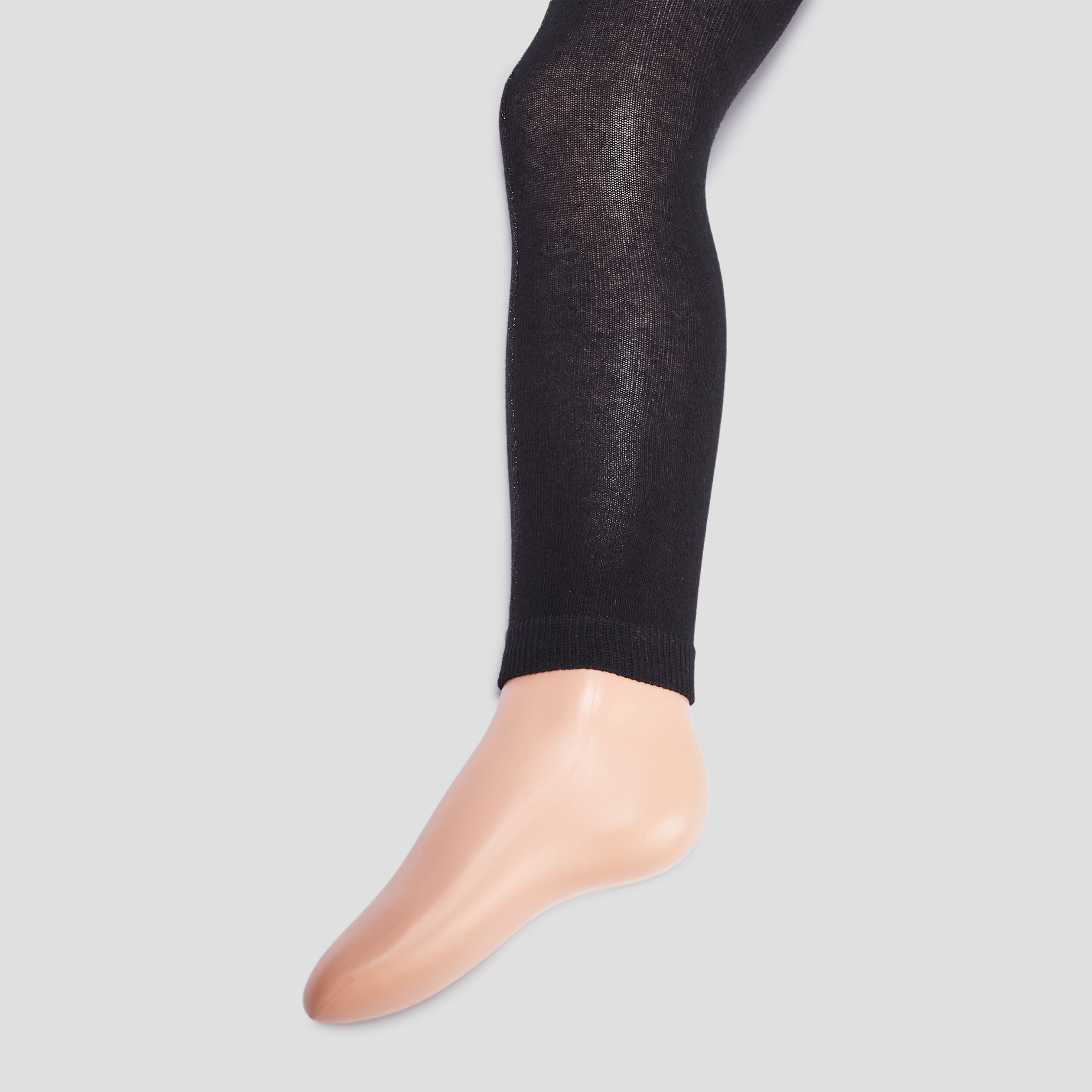 Lot 2 leggings noir fille