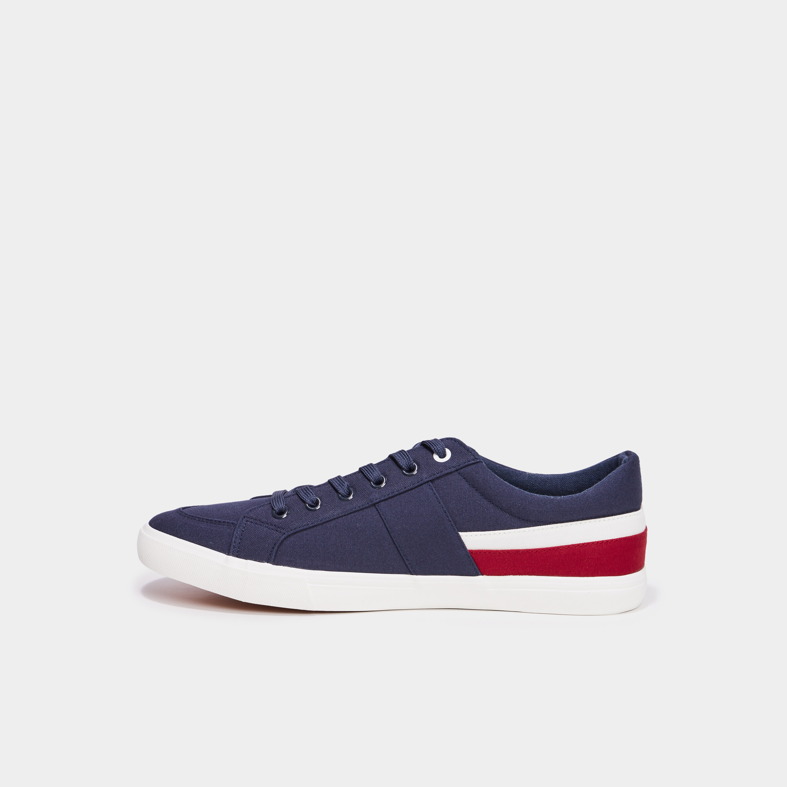 Tennis basses &agrave; lacets Creeks bleu marine homme