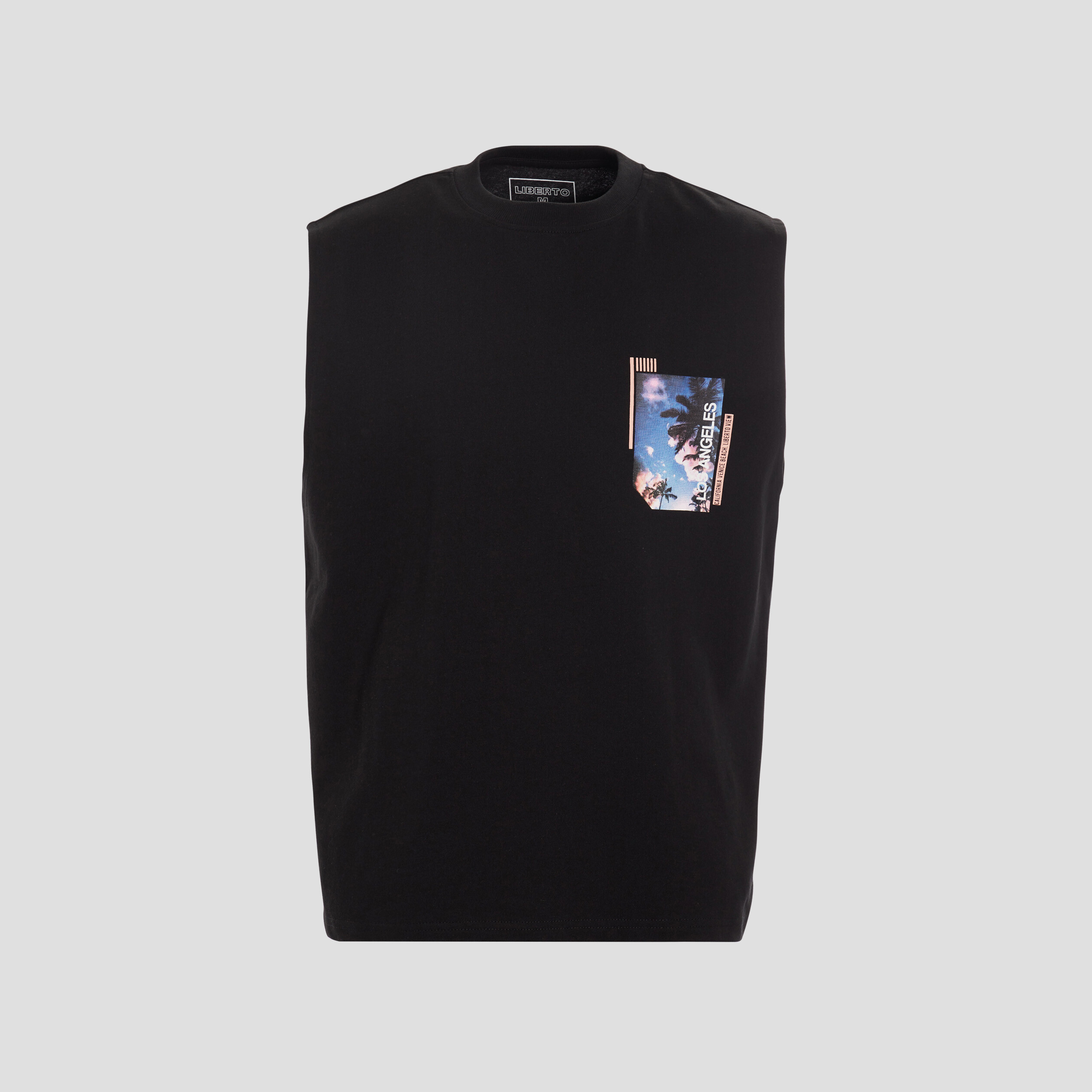 Débardeur Liberto noir homme