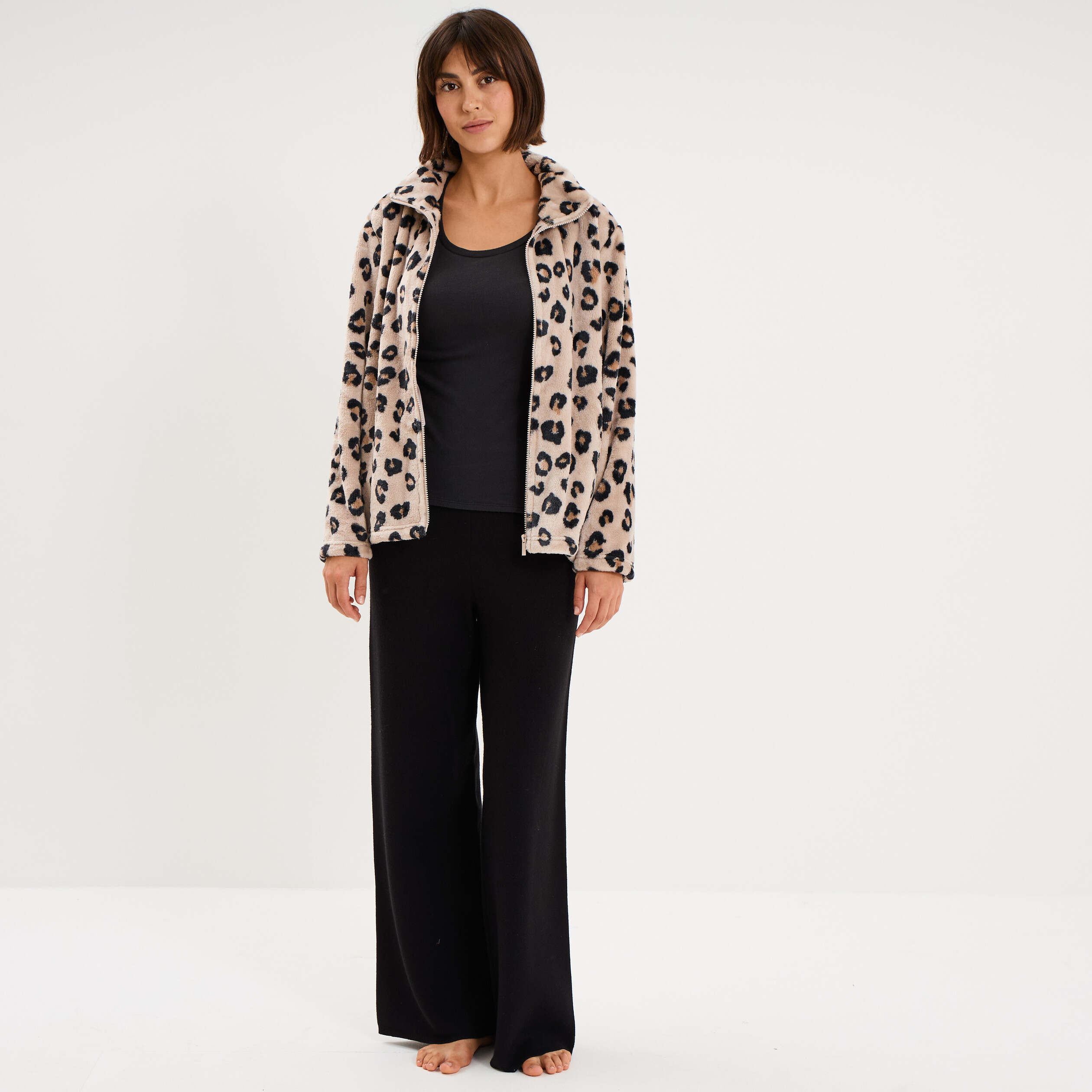 T-shirt thermique manches longues noir femme
