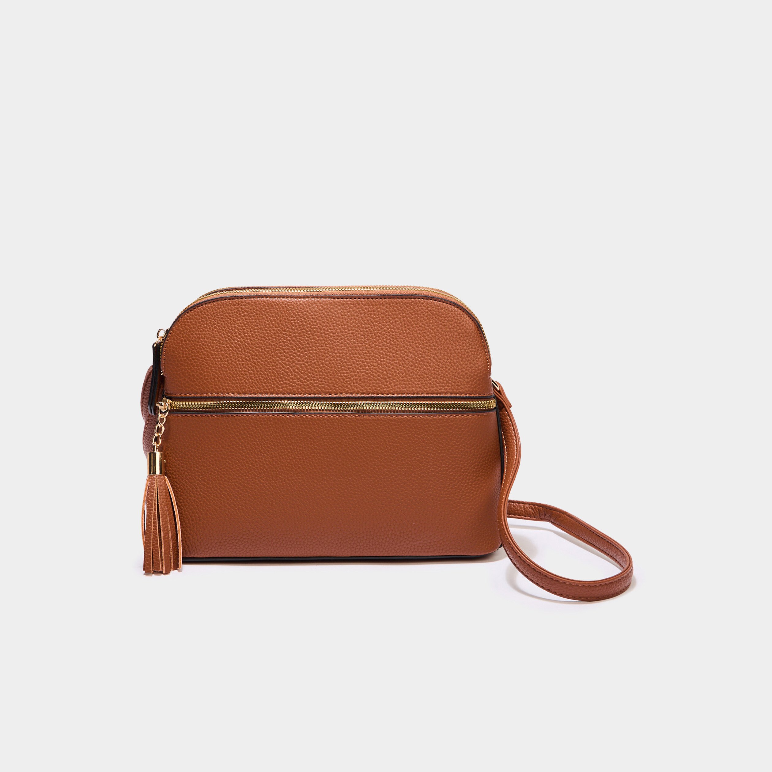 sac en bandouliere marron cognac femme Sac en bandoulière marron cognac femme