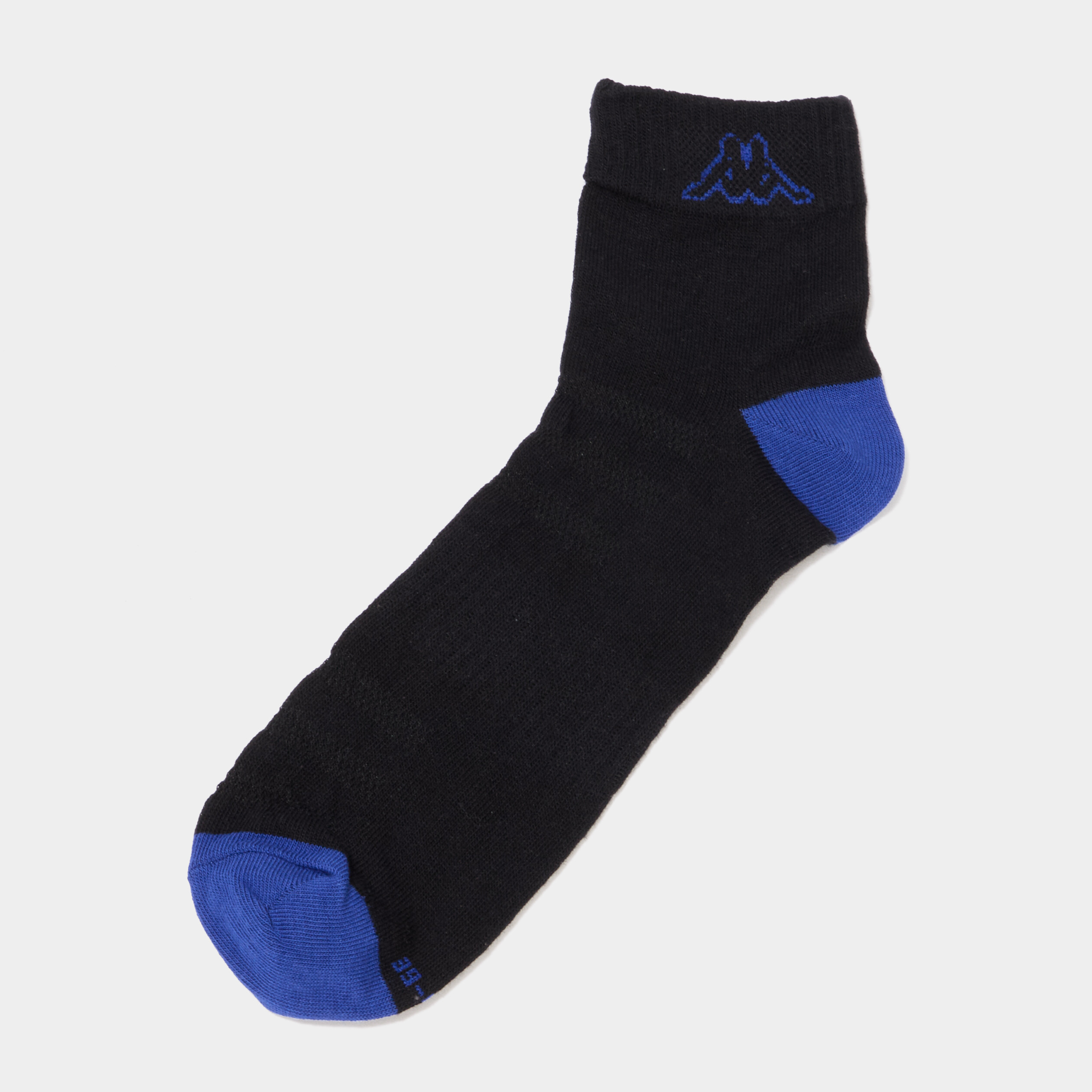 Lot 3 paires socquettes sport Kappa noir homme